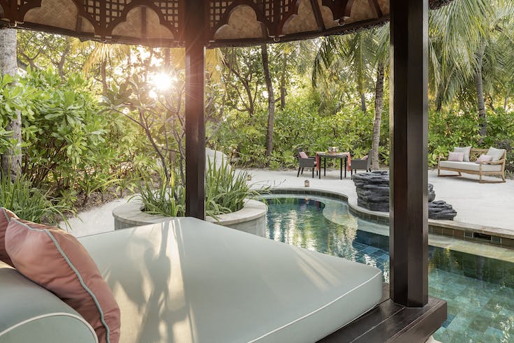 Beach Pavilion with a Pool