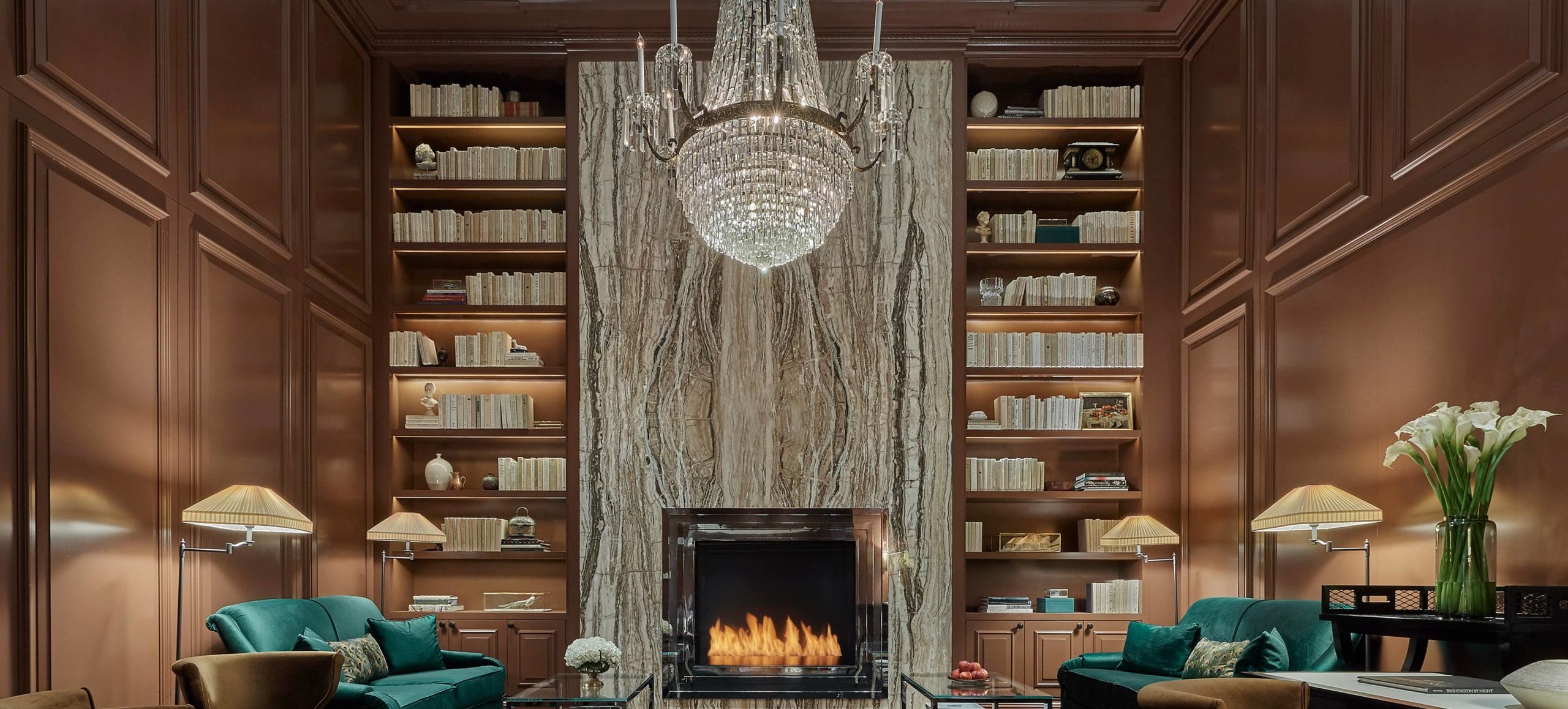 Library, Rosewood Washington D.C.