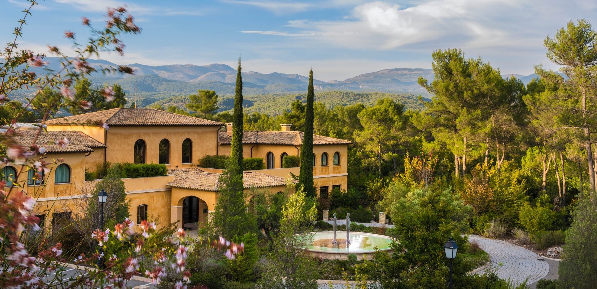 Aerial view, Terre Blanche Hotel Spa & Golf Resort, France