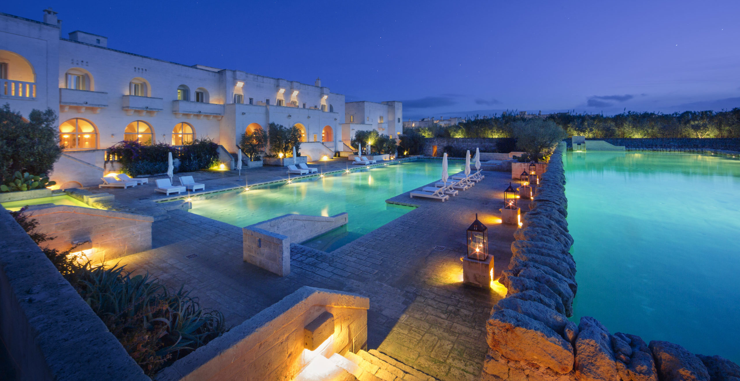 Evening at Borgo Egnazia, Italy