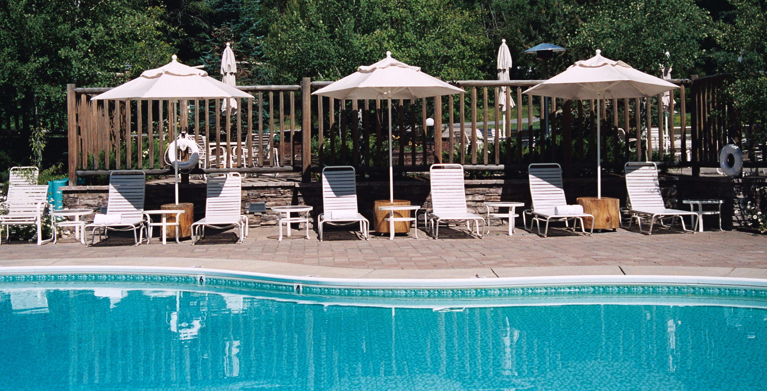 Pool, Triple Creek Ranch, Montana