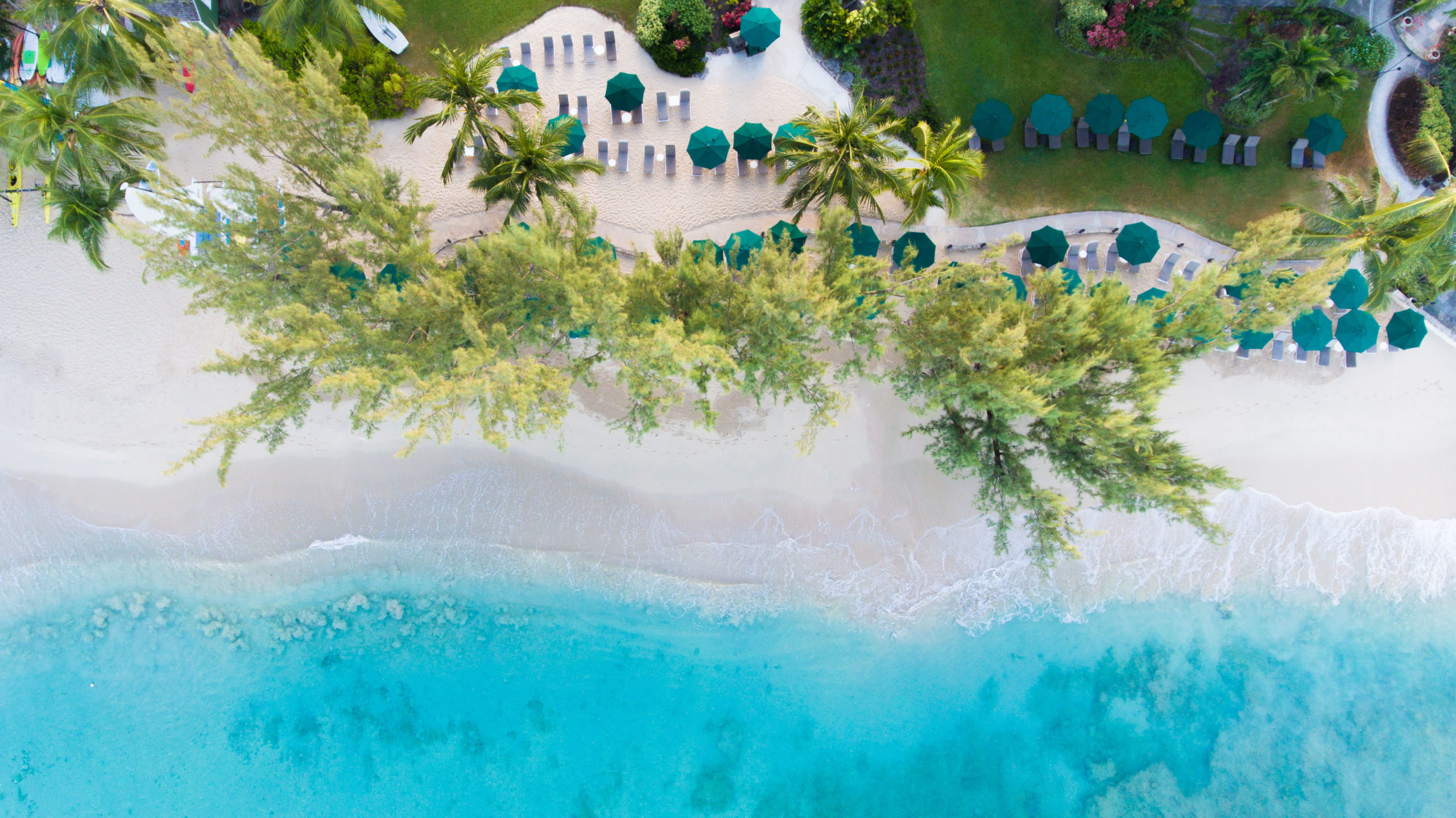 Aerial View, Coral Reef Club, Barbados
