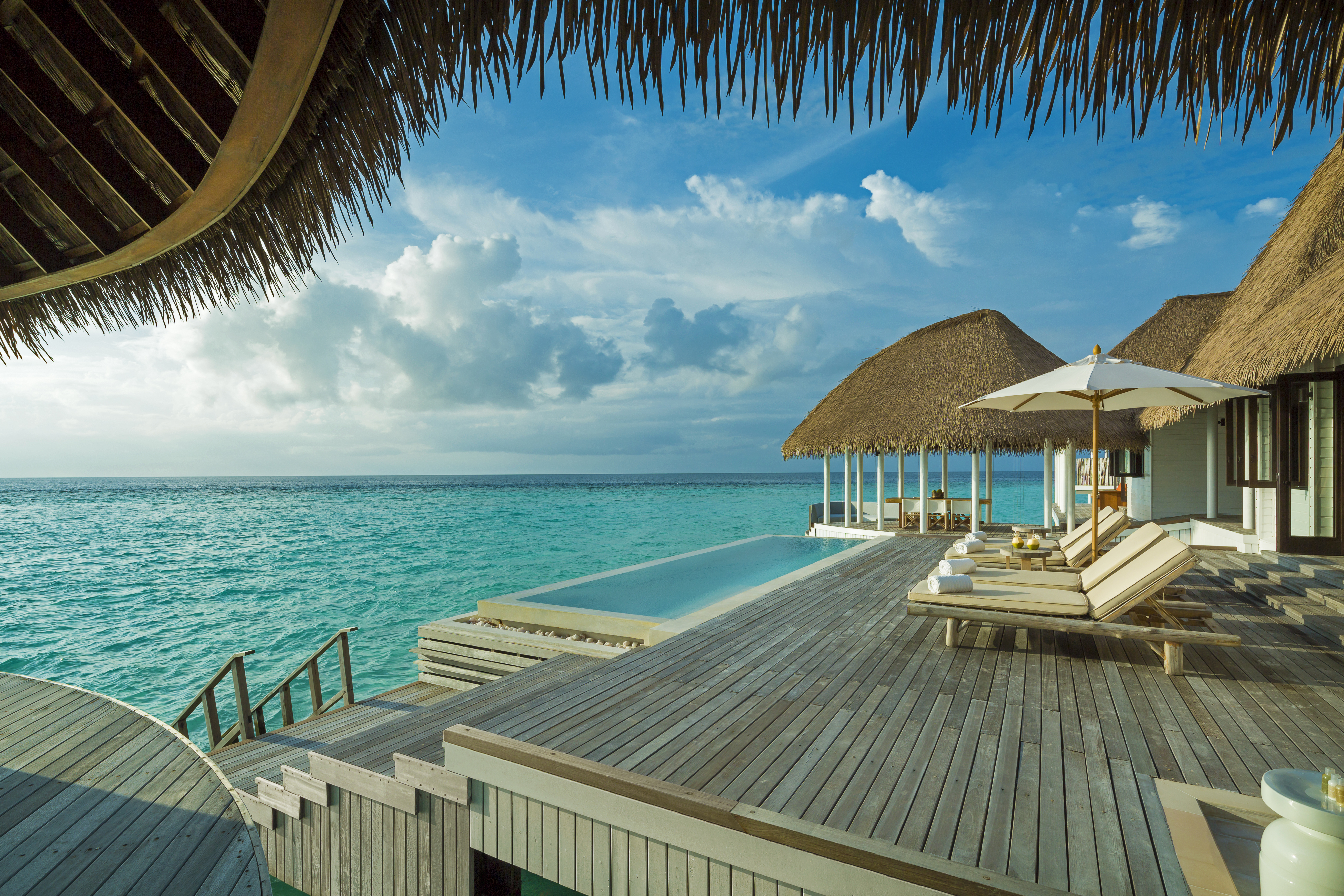 COMO Maalifushi Villa Deck