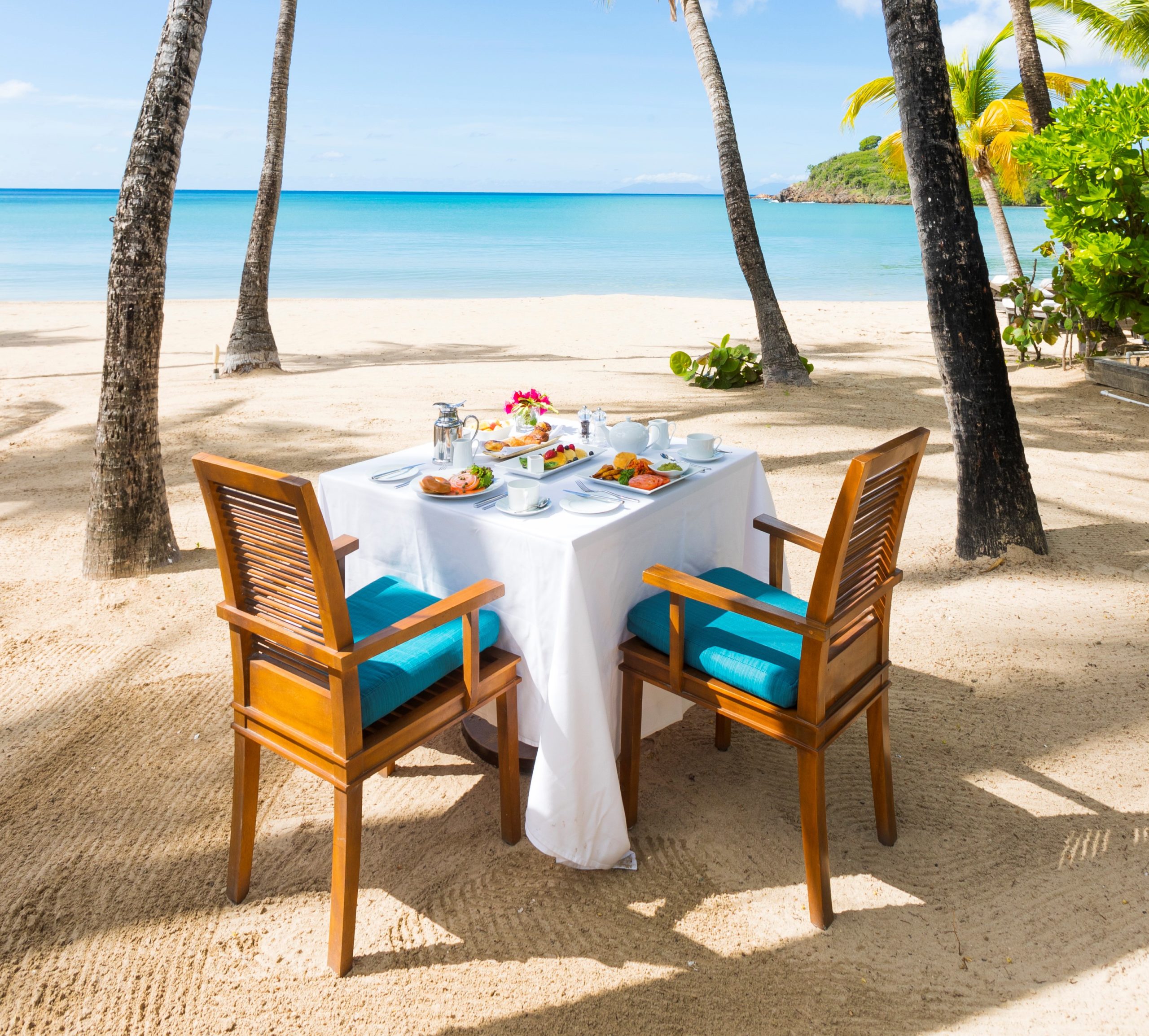 Beach Dining, Carlisle Bay, Antigua