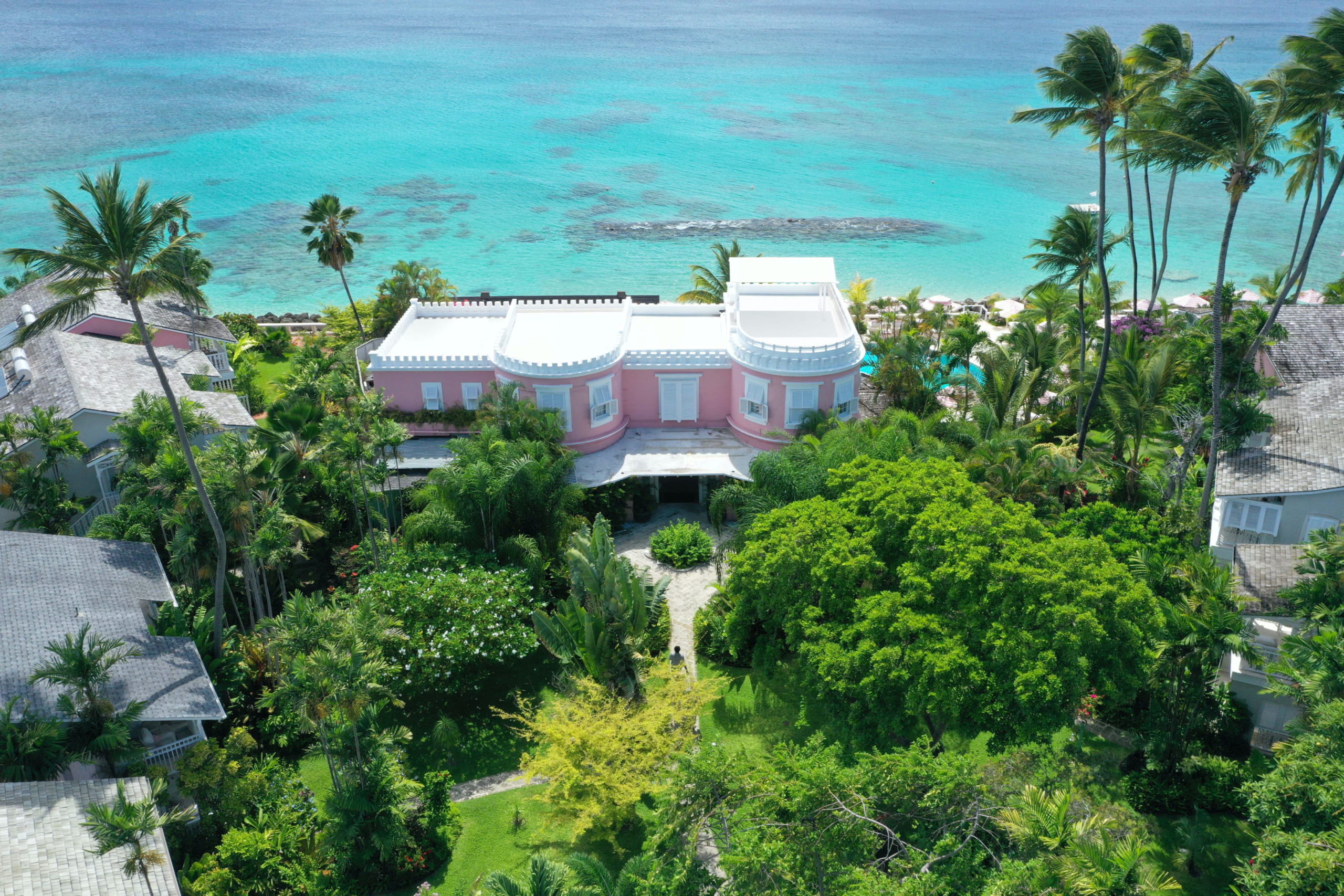 Aerial View, Cobblers Cove, Barbados