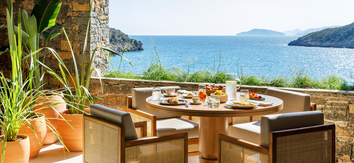 Ocean Restaurant, Daios Cove, Crete