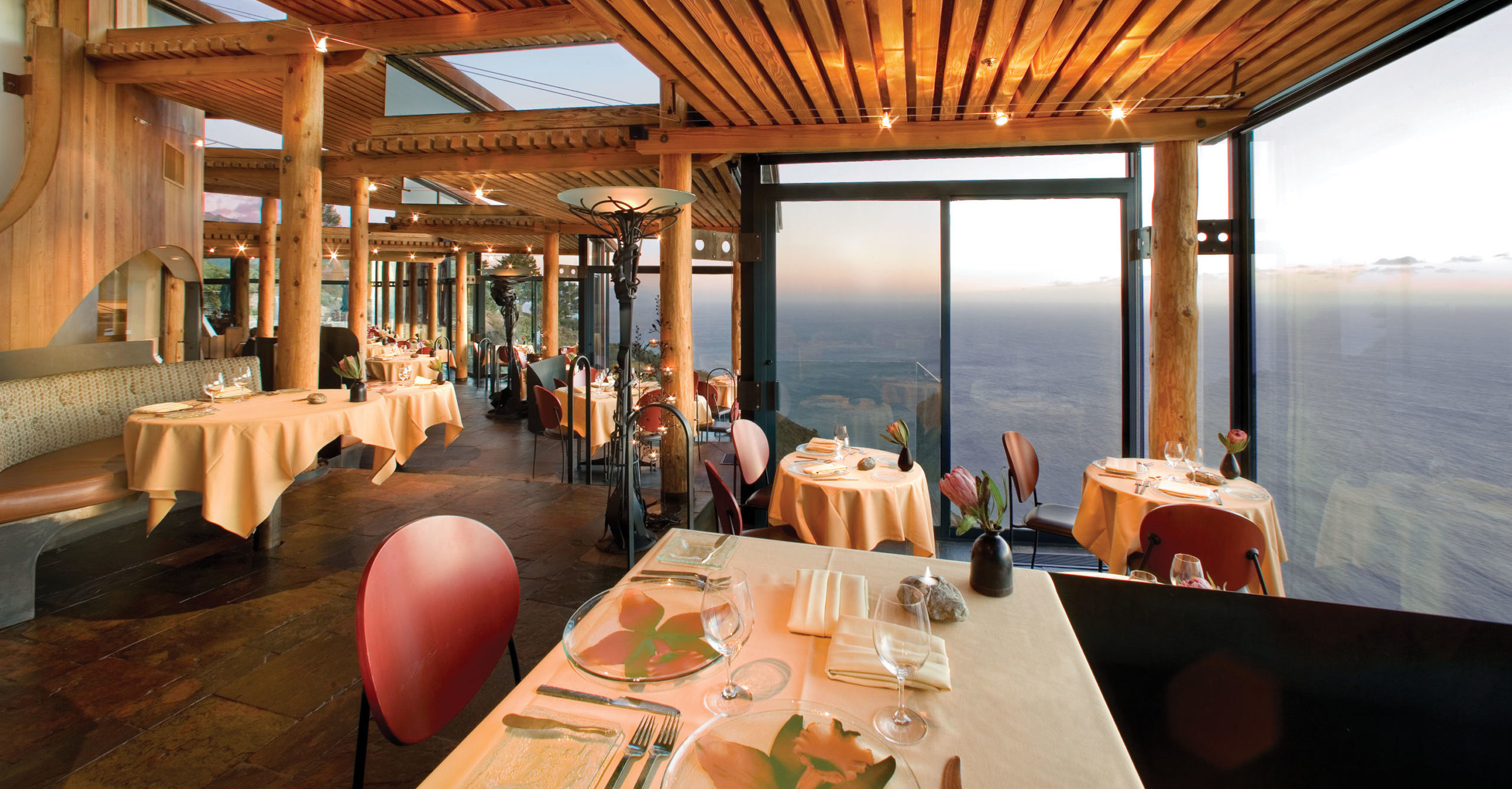 Dining, Post Ranch Inn, California