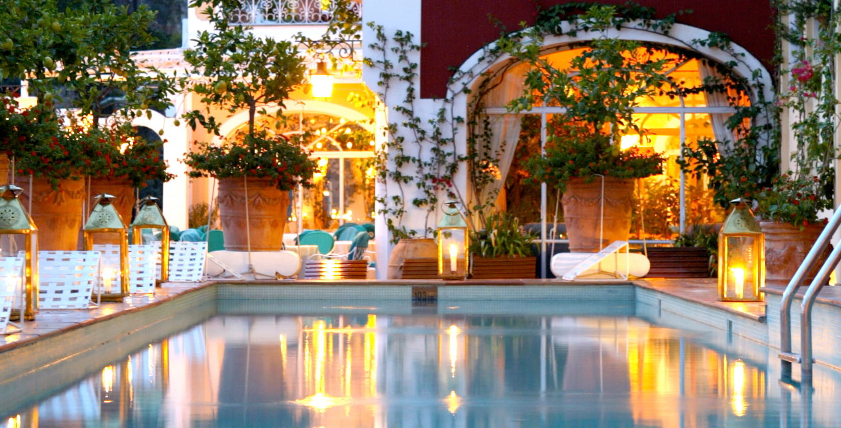 Pool, Le Sirenuse, Italy