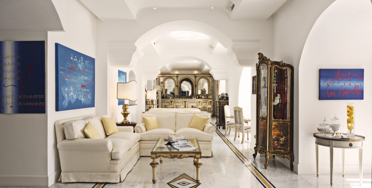 Caffe dell'arte, Palazzo Avino, Italy