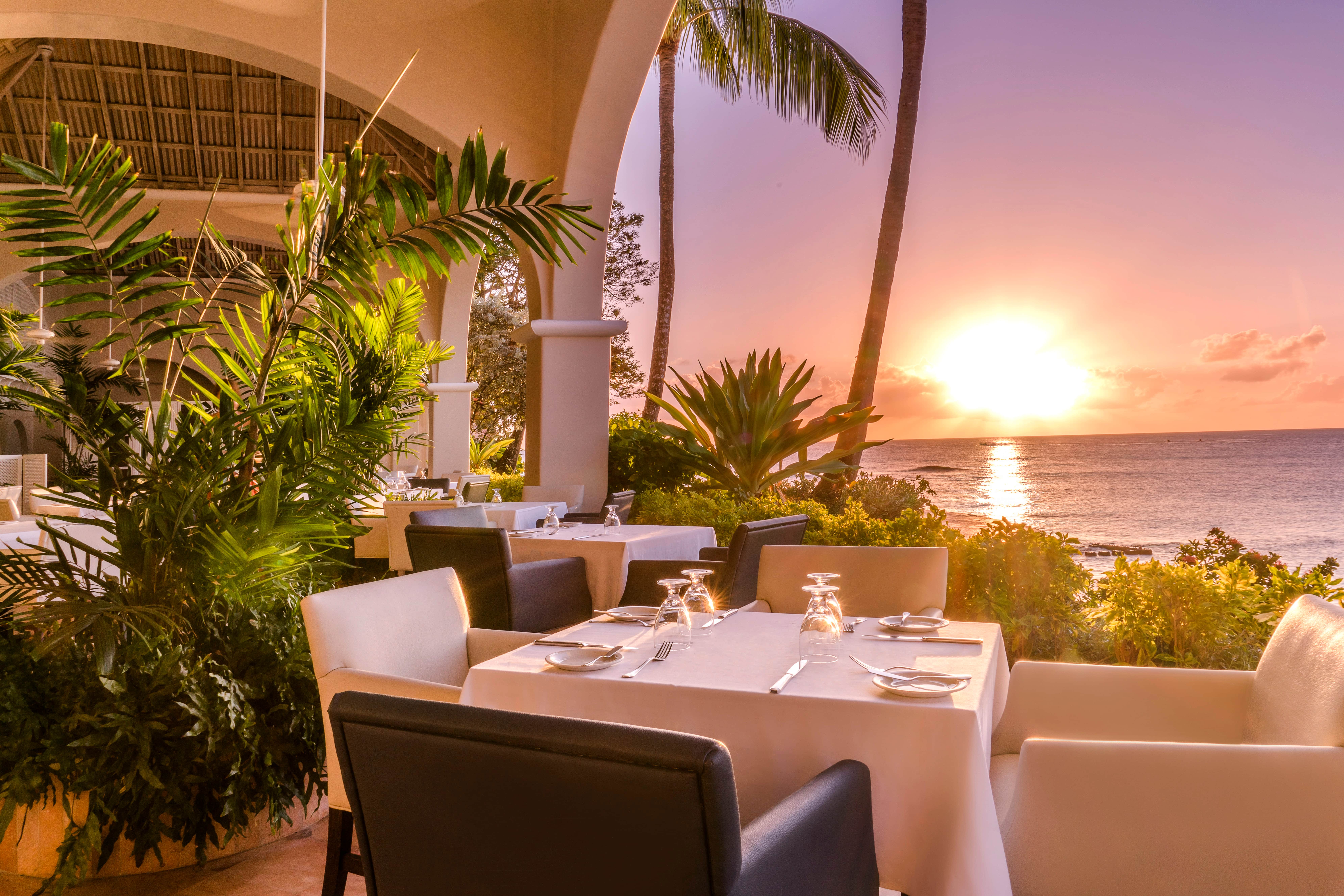 Palm Terrace, Fairmont Royal Pavilion, Barbados