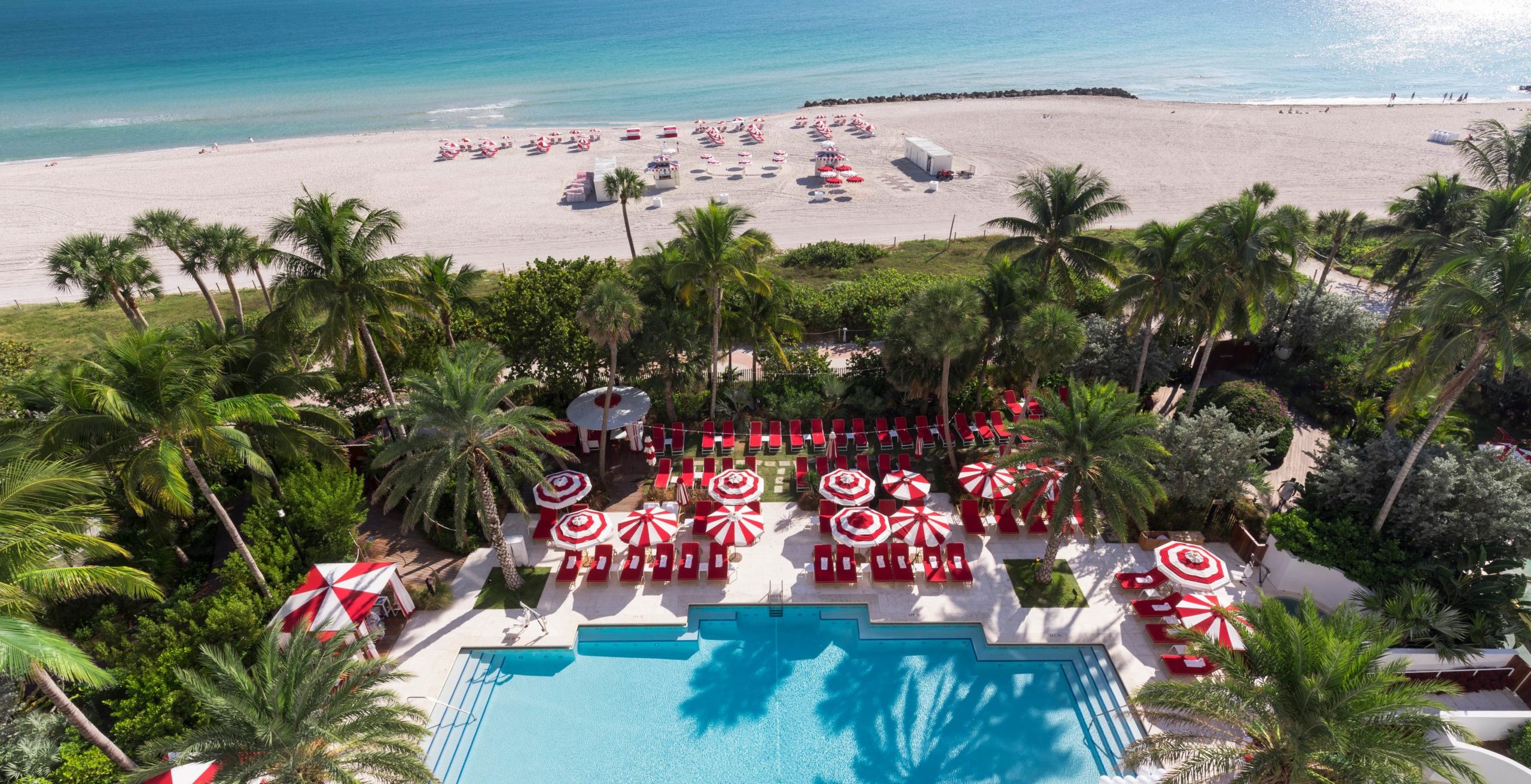 Pool and Beach, Faena Hotel Miami Beach, Florida