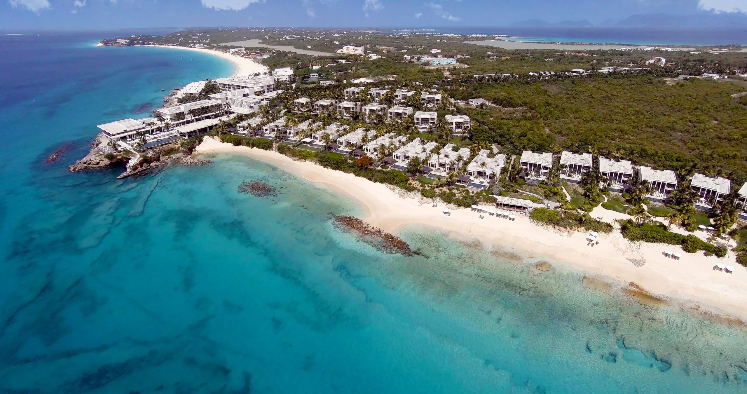 Aerial View, Four Seasons Anguilla, Caribbean
