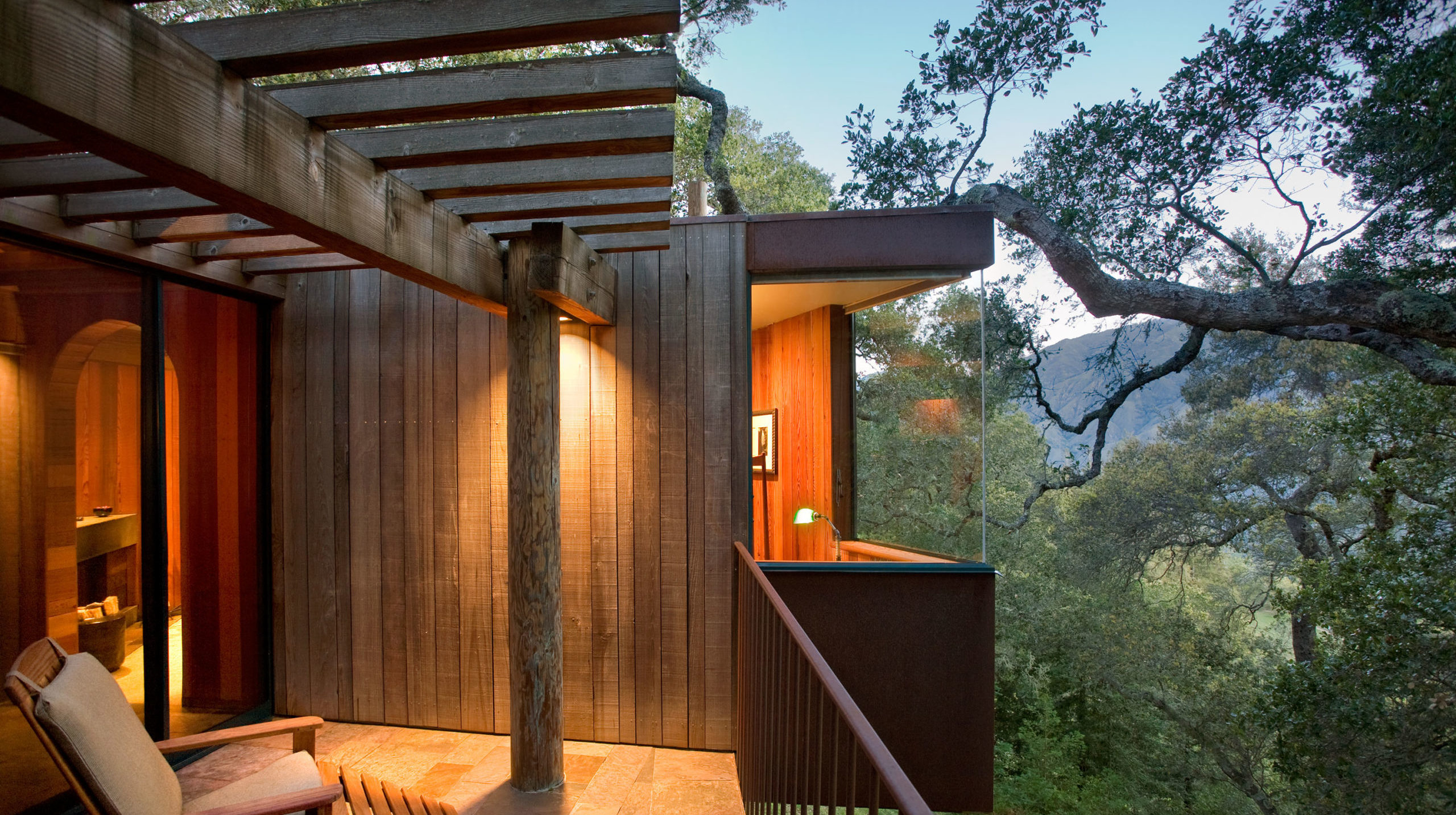 Terrace, Post Ranch Inn, California