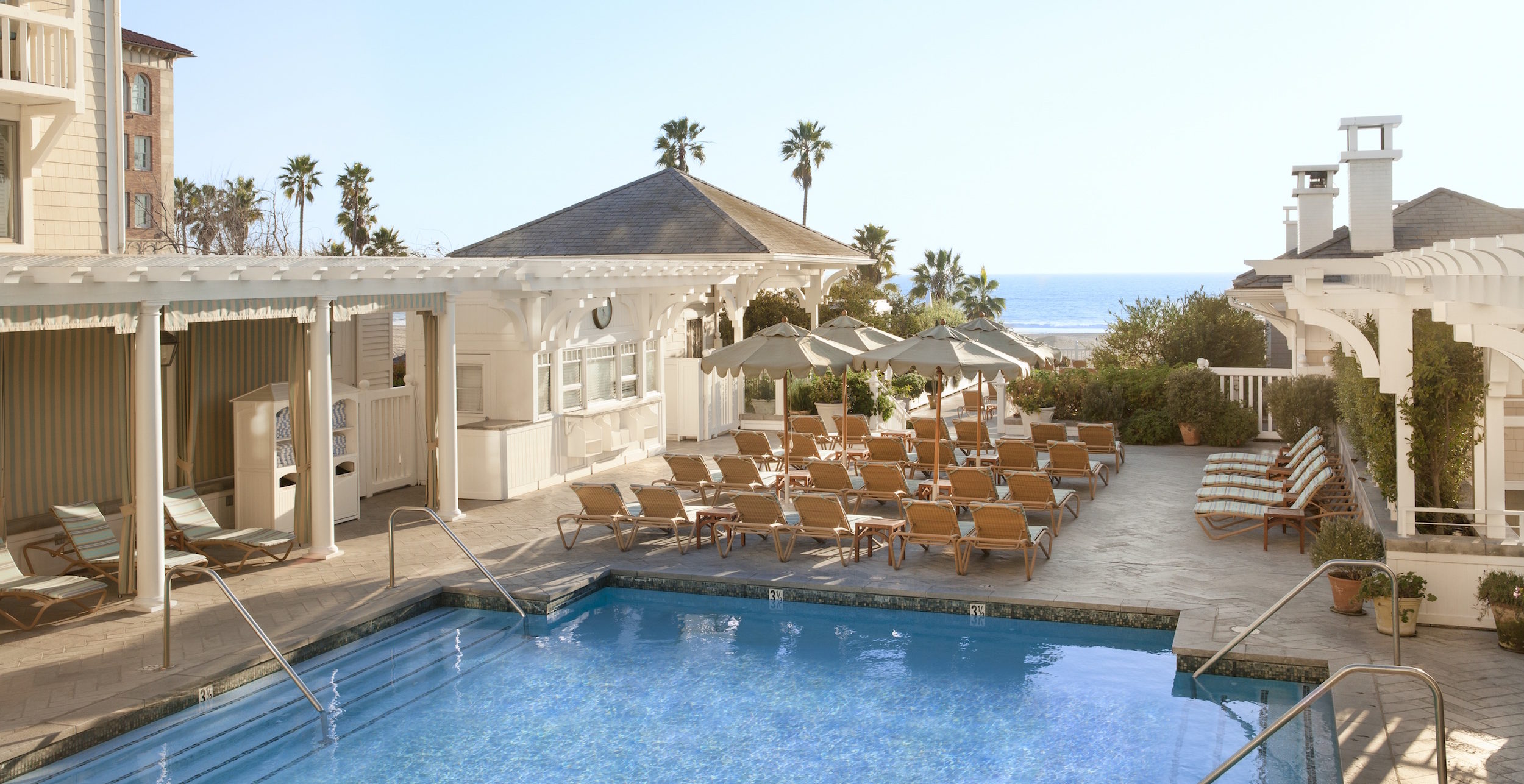 Pool, Shutters on the Beach, California