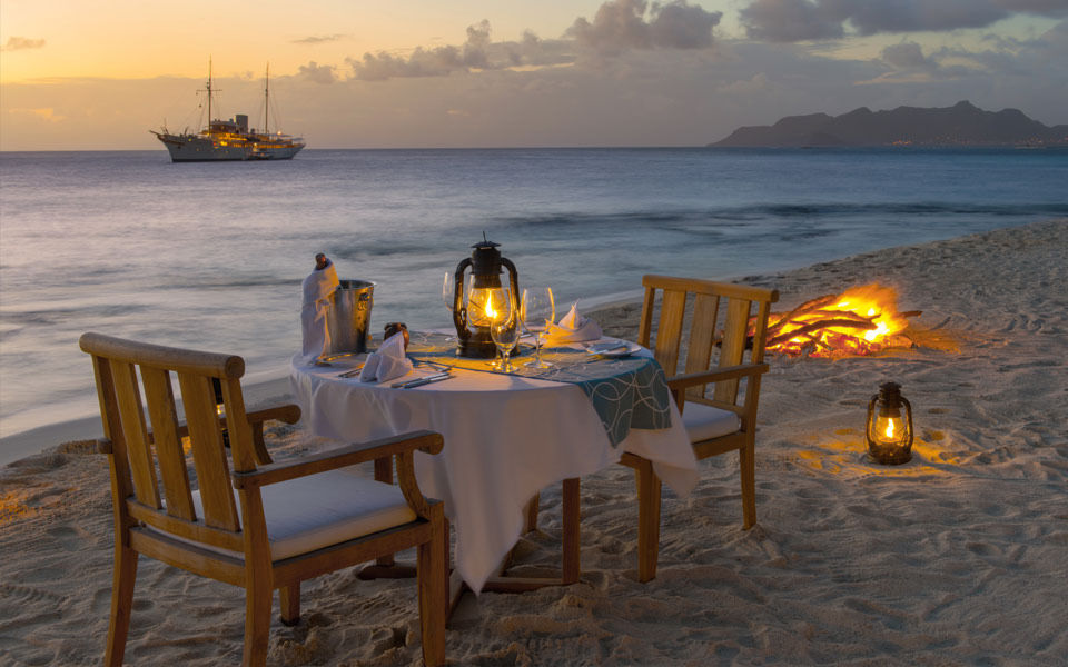 Dining, Petit St. Vincent Private Island, St Vincent and the Grenadines