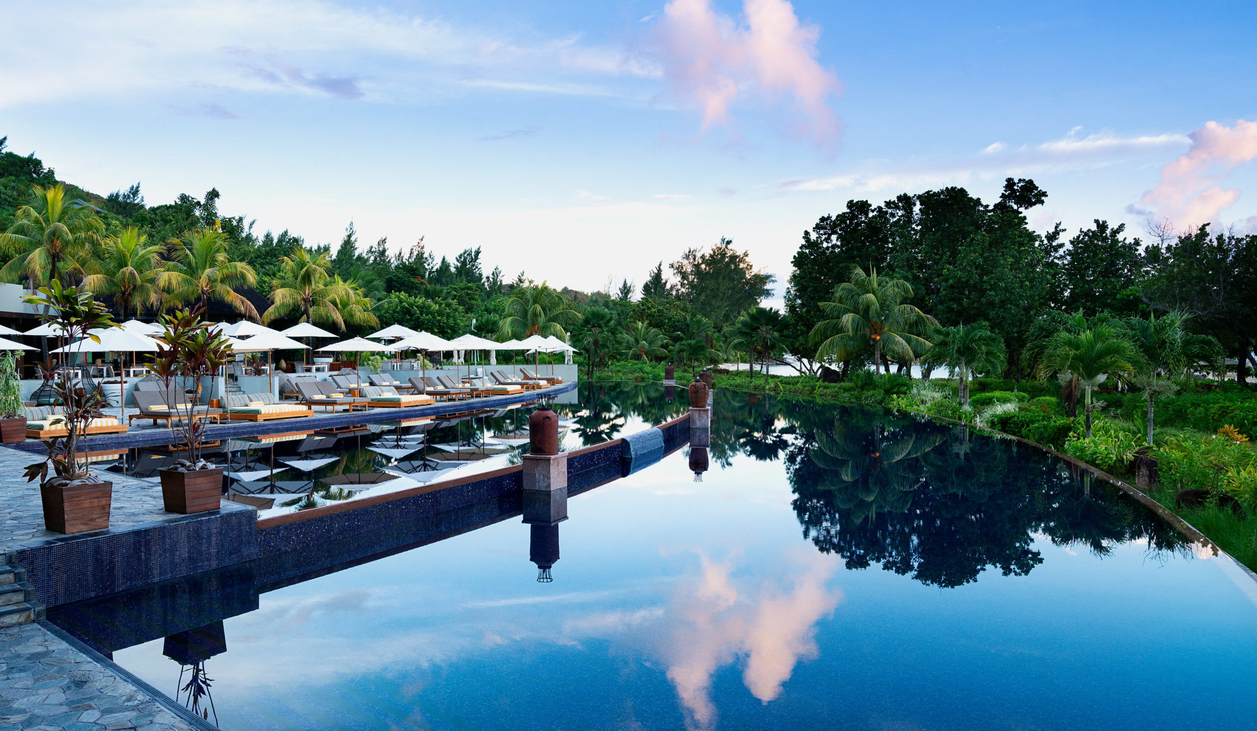 Pool, Raffles Seychelles, Seychelles