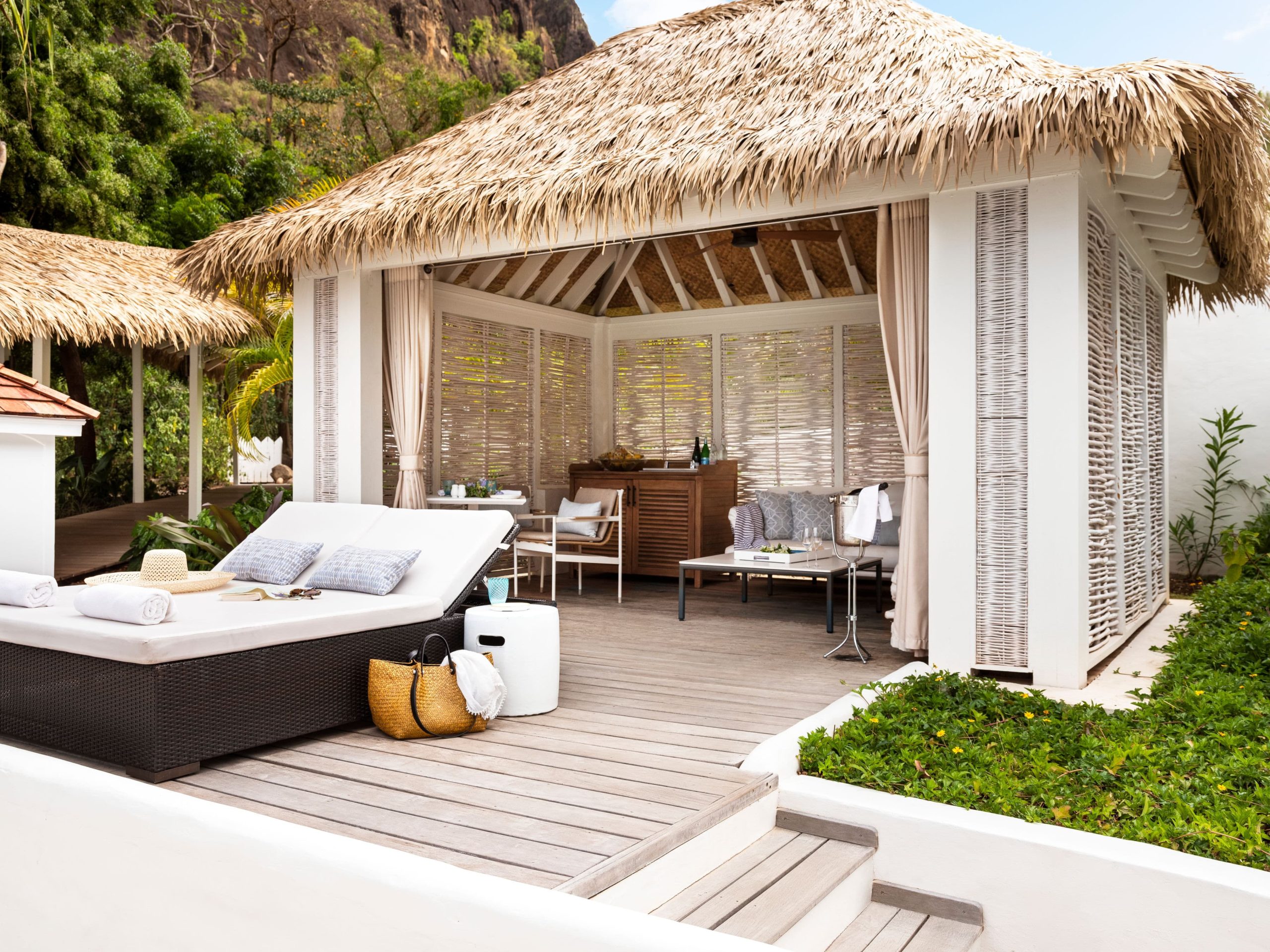 Cabana, Sugar Beach, St Lucia