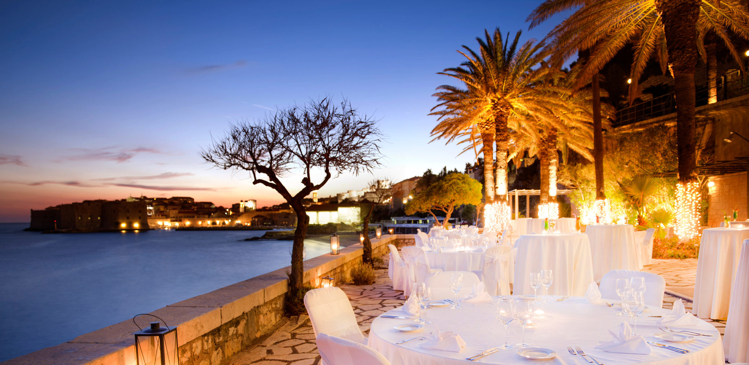Palm Terrace, Hotel Excelsior, Croatia