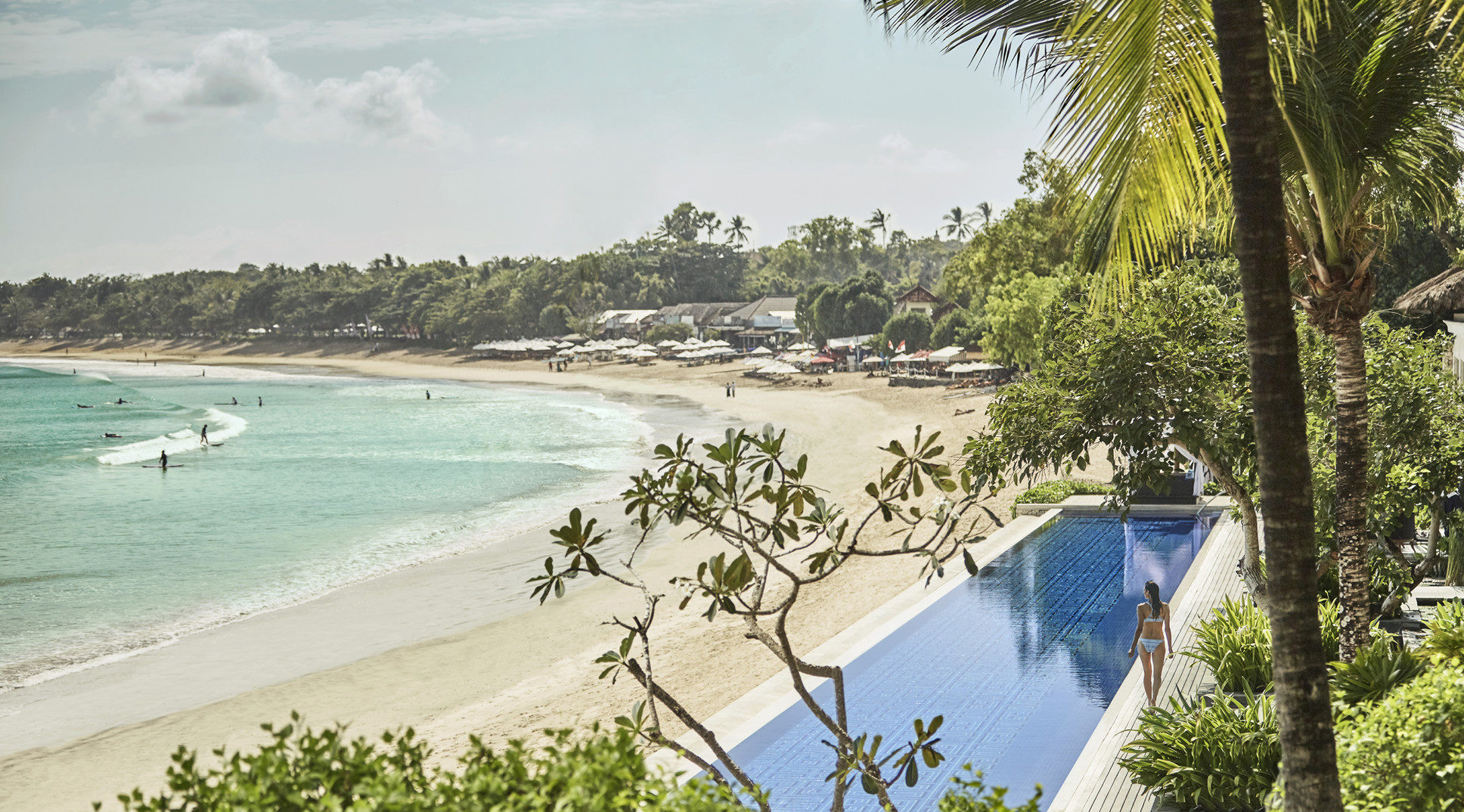 Beach View, Four Seasons Resort Bali at Jimbaran Bay, Indonesia