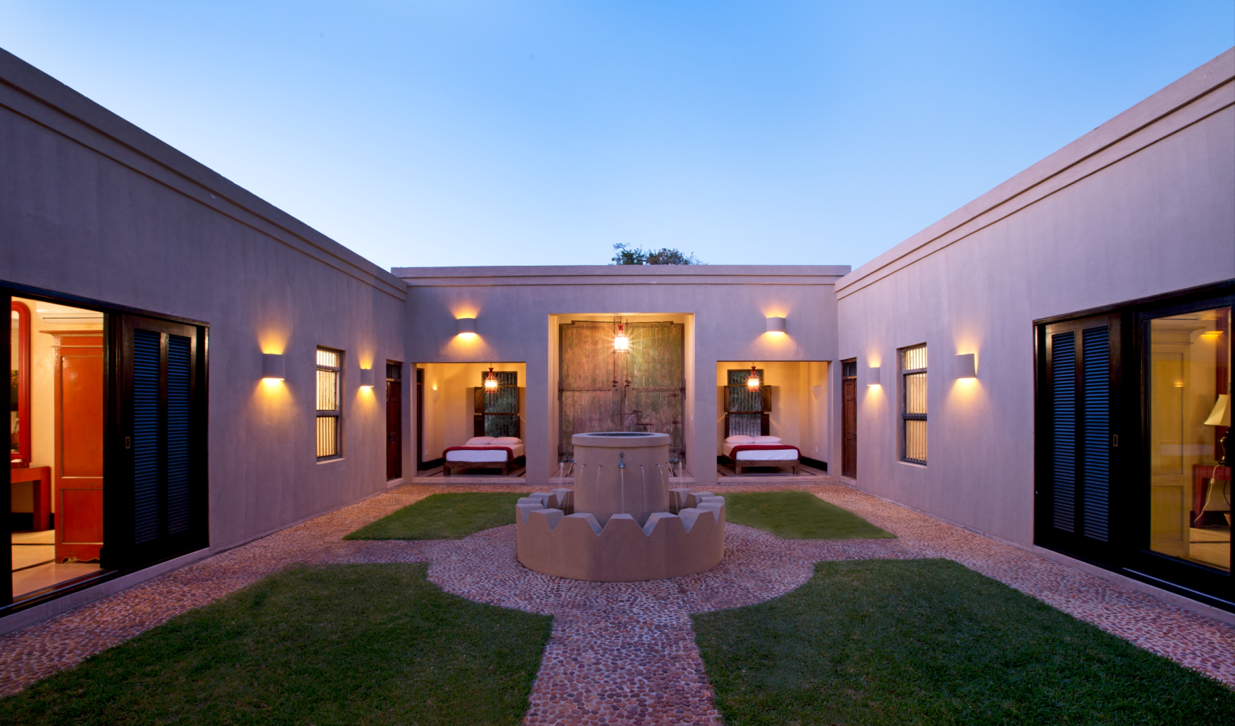 Courtyard, Royal Malewane, South Africa