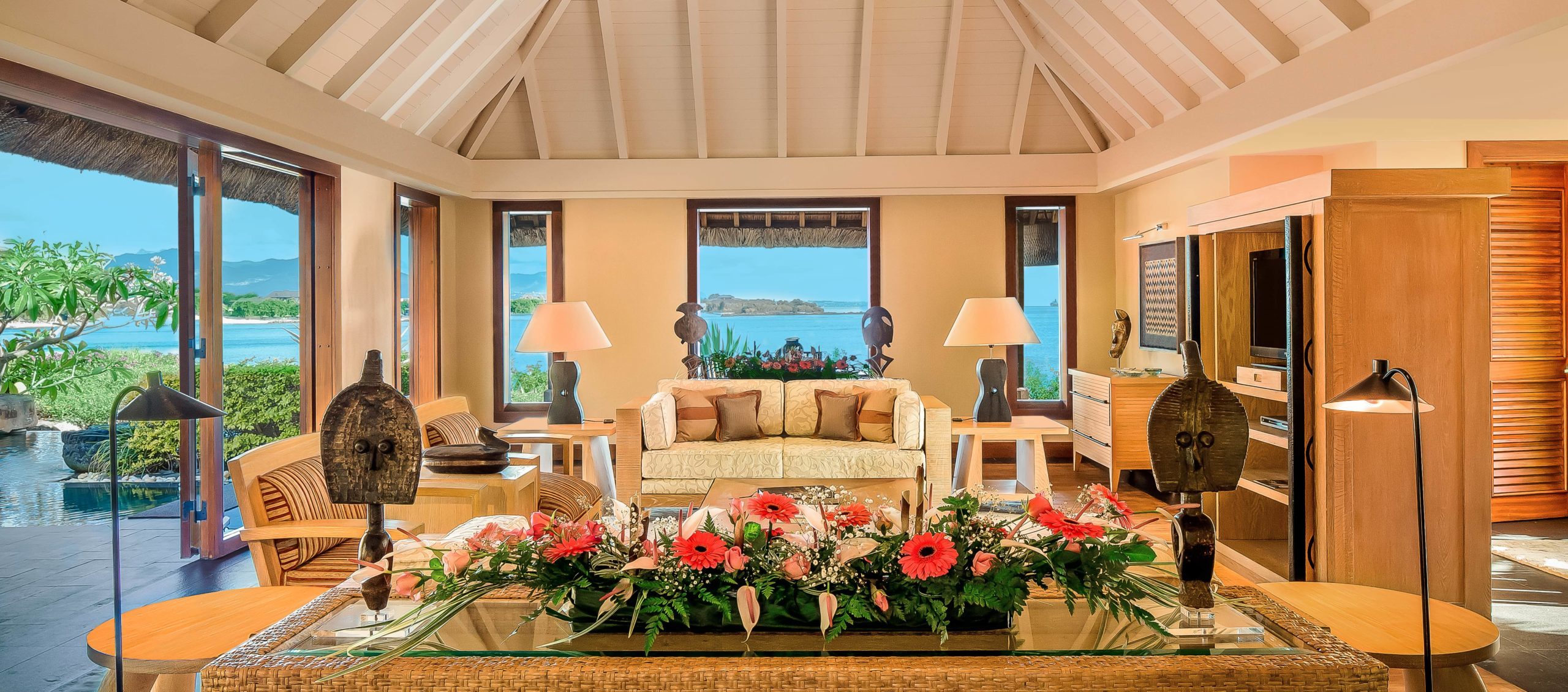 Royal Villa Interior, The Oberoi Beach Resort, Mauritius