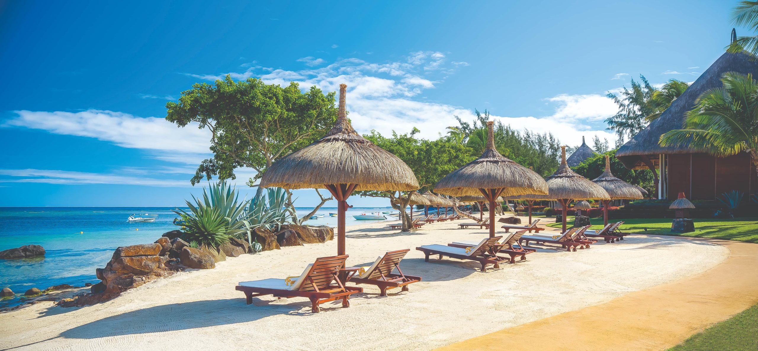 Beach View, The Oberoi Beach Resort, Mauritius