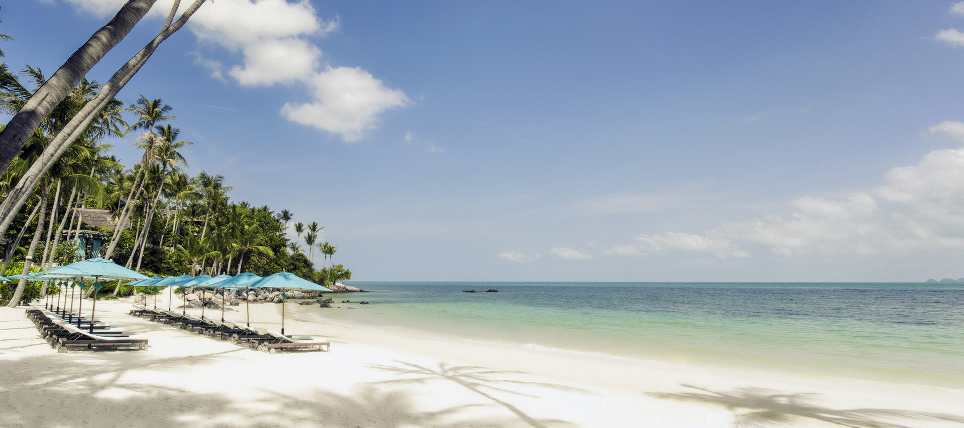 Beach view, Four Seasons Resort Koh Samui, Thailand