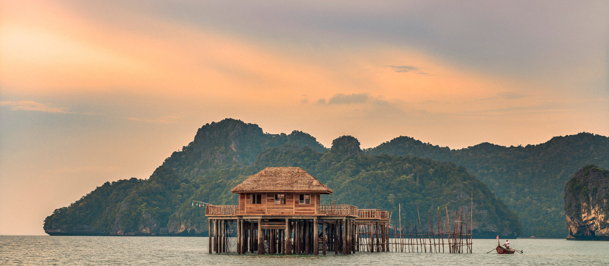 Sunset at Four Seasons Langkawi, Malaysia