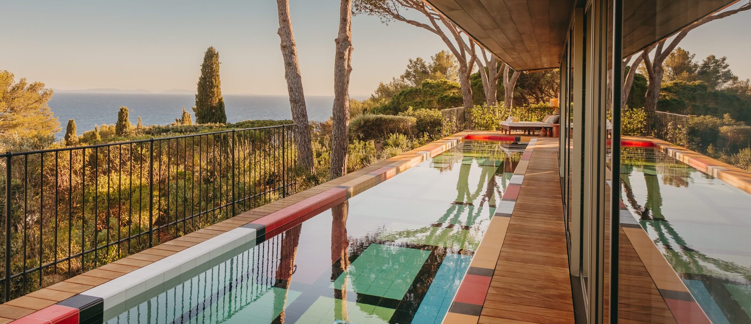 Villa Pool, Lily of the Valley, France