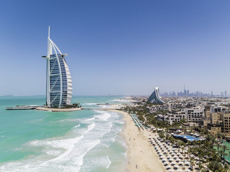 Exterior, Burj Al Arab Jumeirah, Dubai