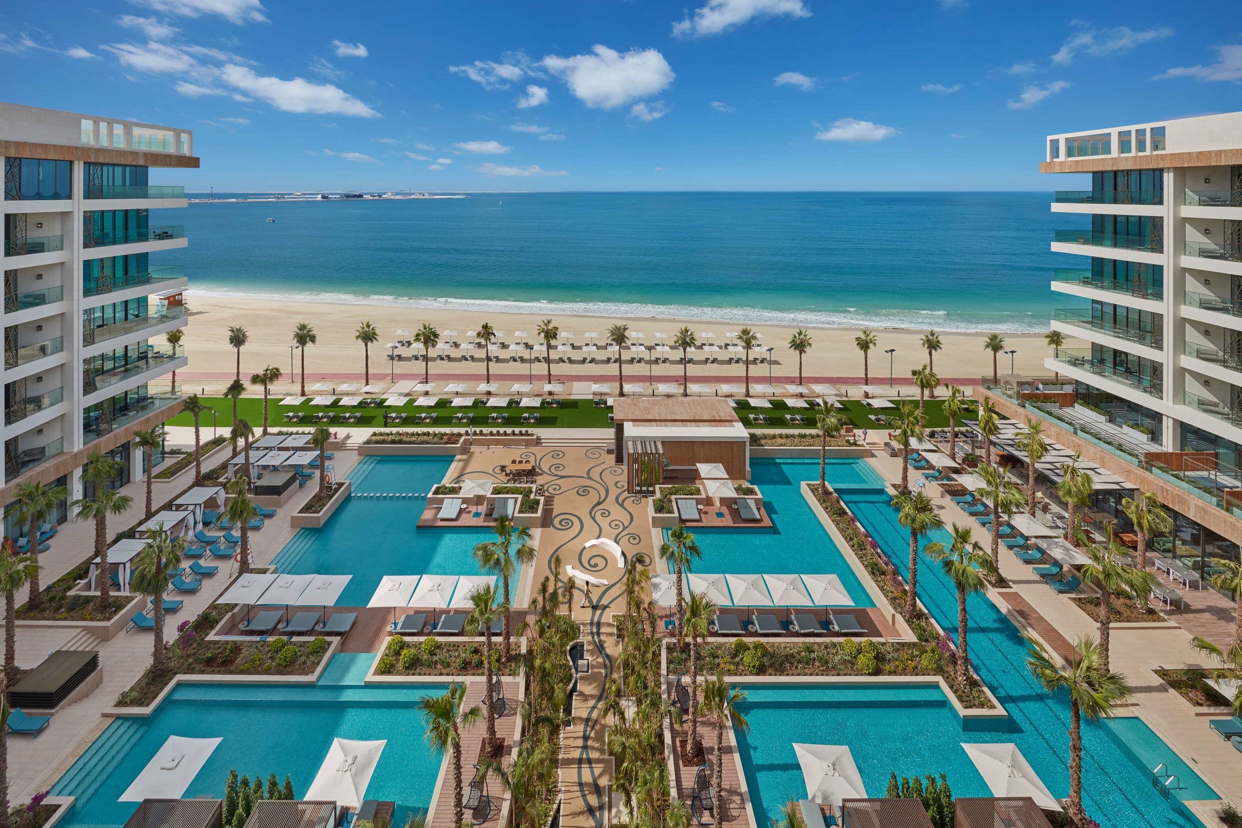 Aerial View, Mandarin Oriental Jumeira, Dubai