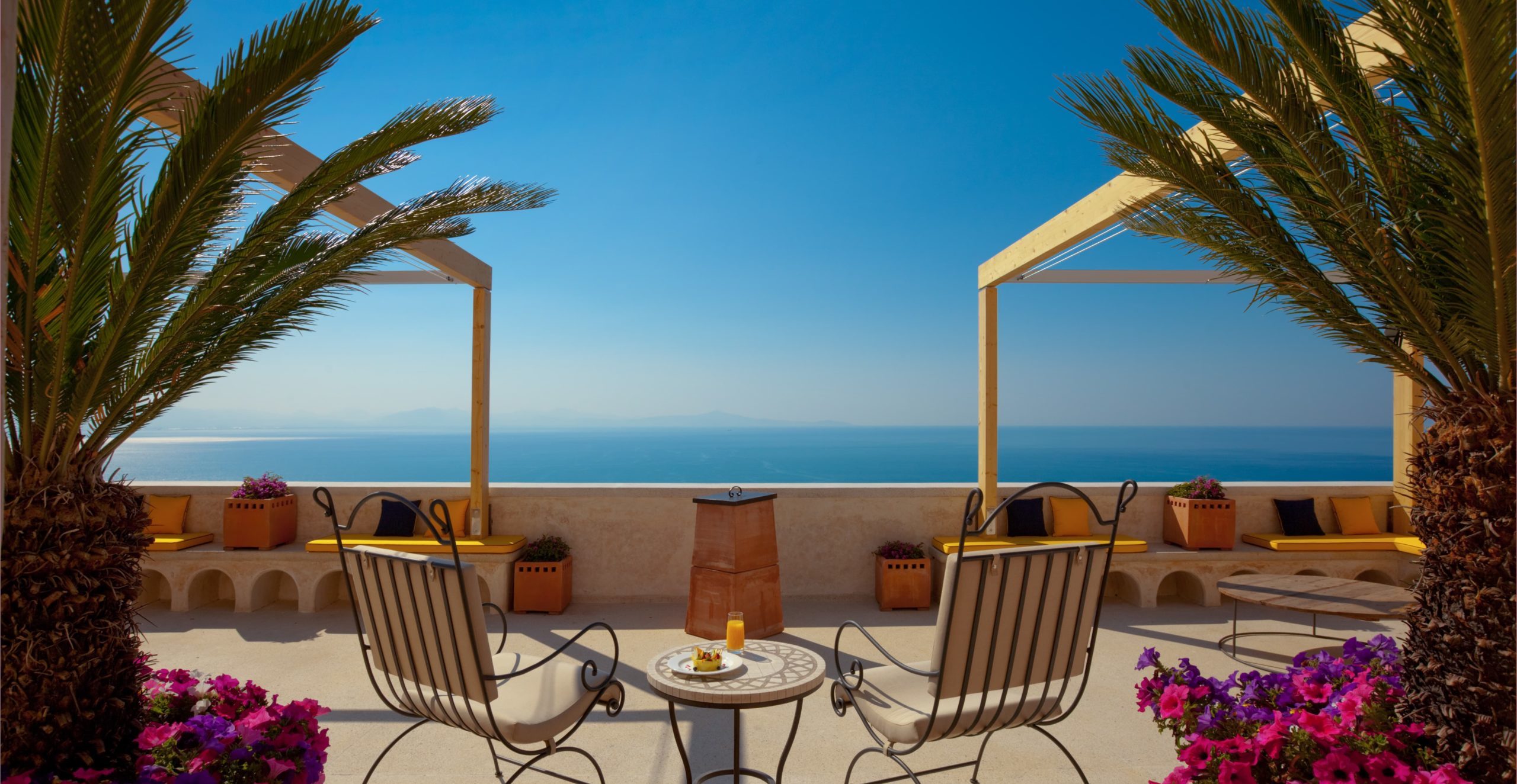 Terrace, Monastero Santa Rosa Hotel & Spa, Italy