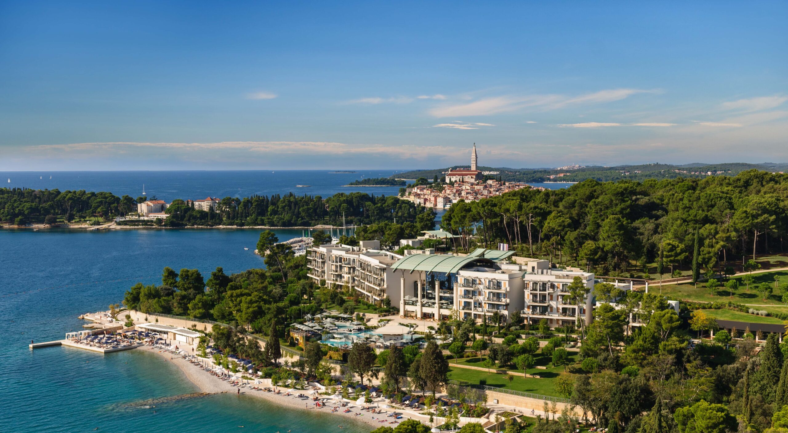Aerial View, Hotel Monte Mulini, Croatia