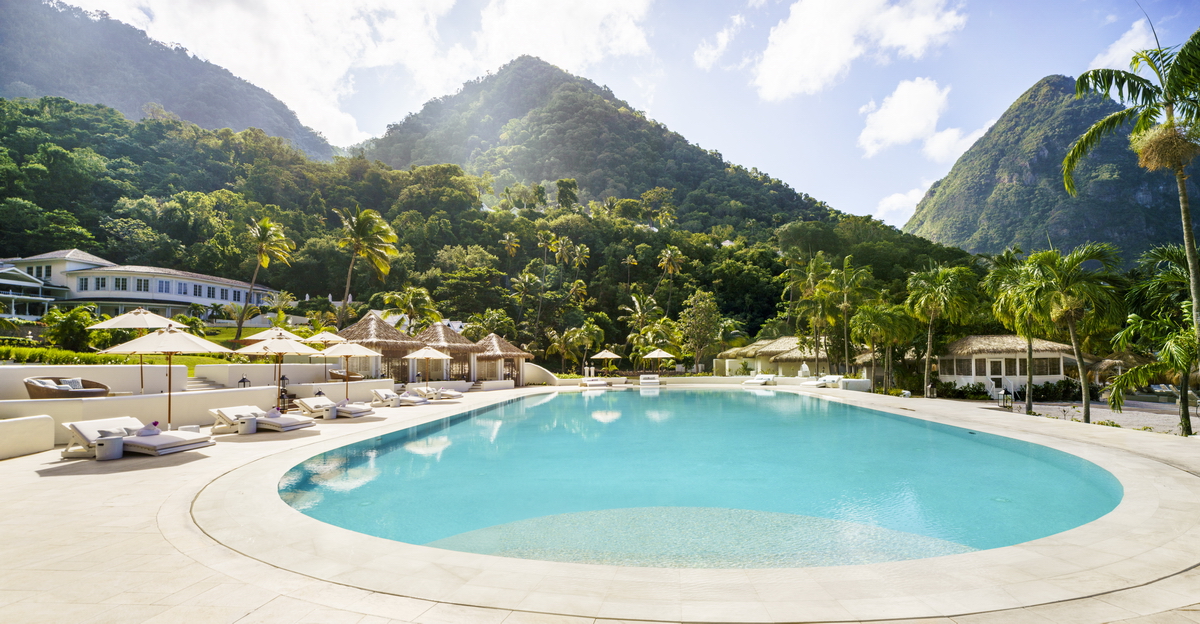 Pool, Sugar Beach, St Lucia