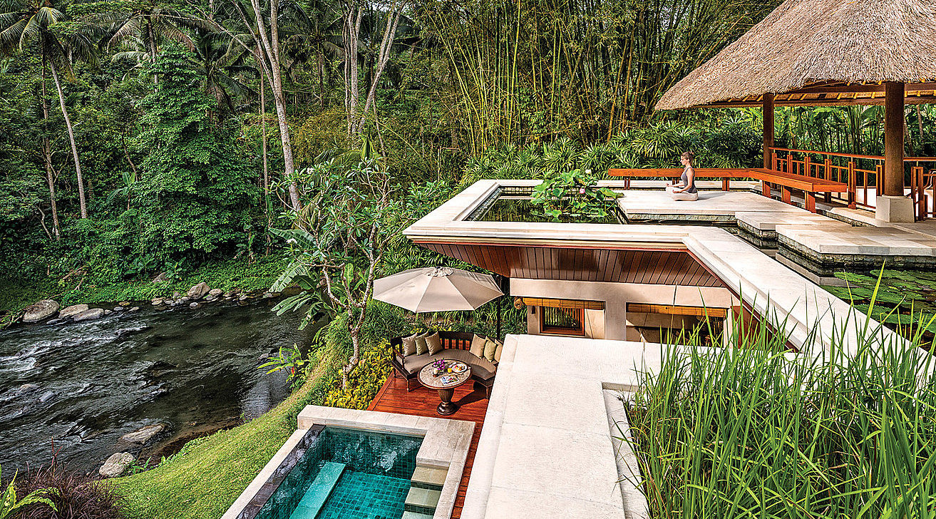 Riverfront One Bedroom Villa, Four Seasons Resort Bali at Sayan, Indonesia