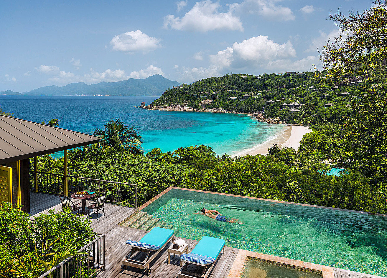 View from Four Seasons Resort Seychelles, Seychelles