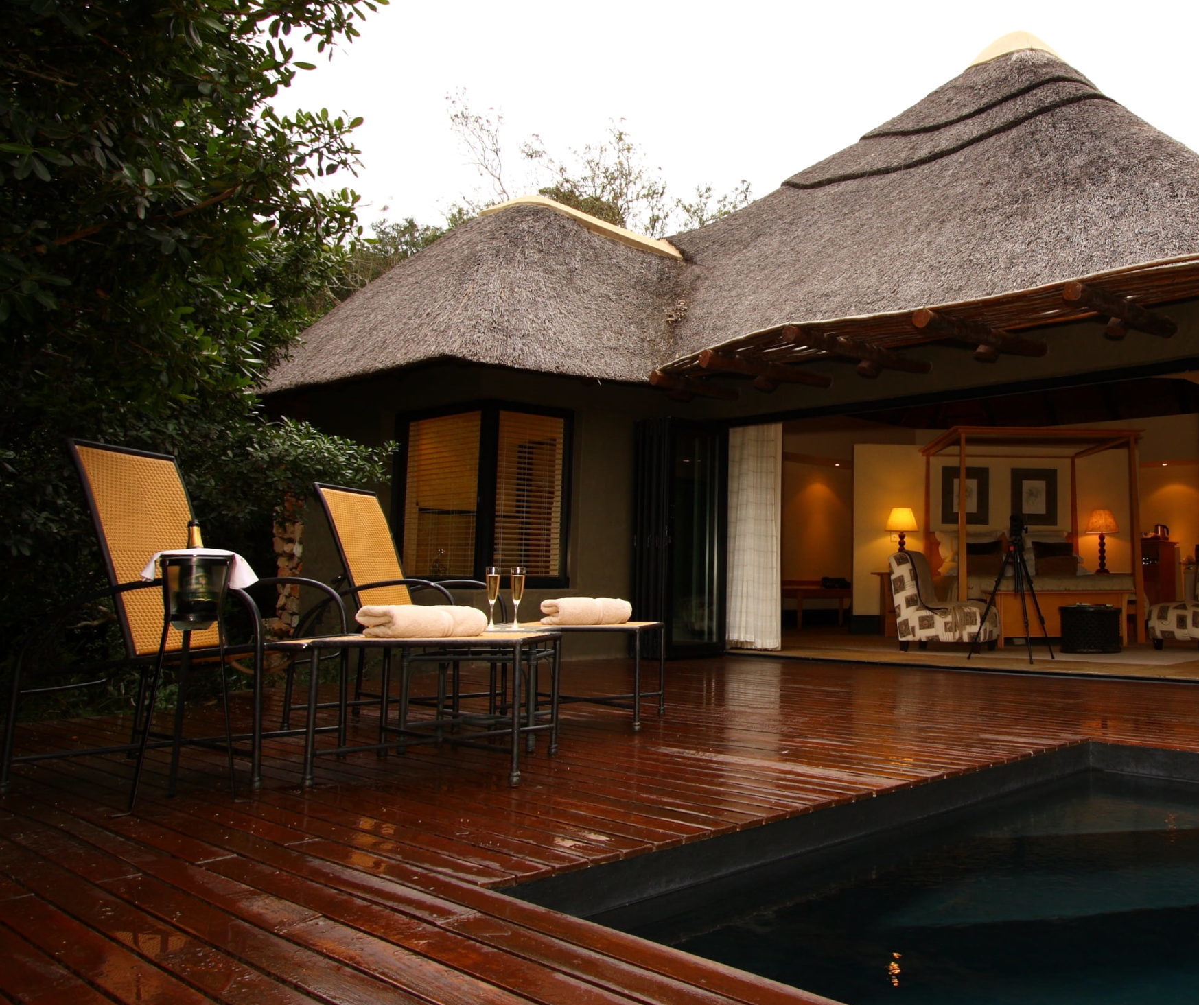 Terrace, Shamwari Private Game Reserve, South Africa
