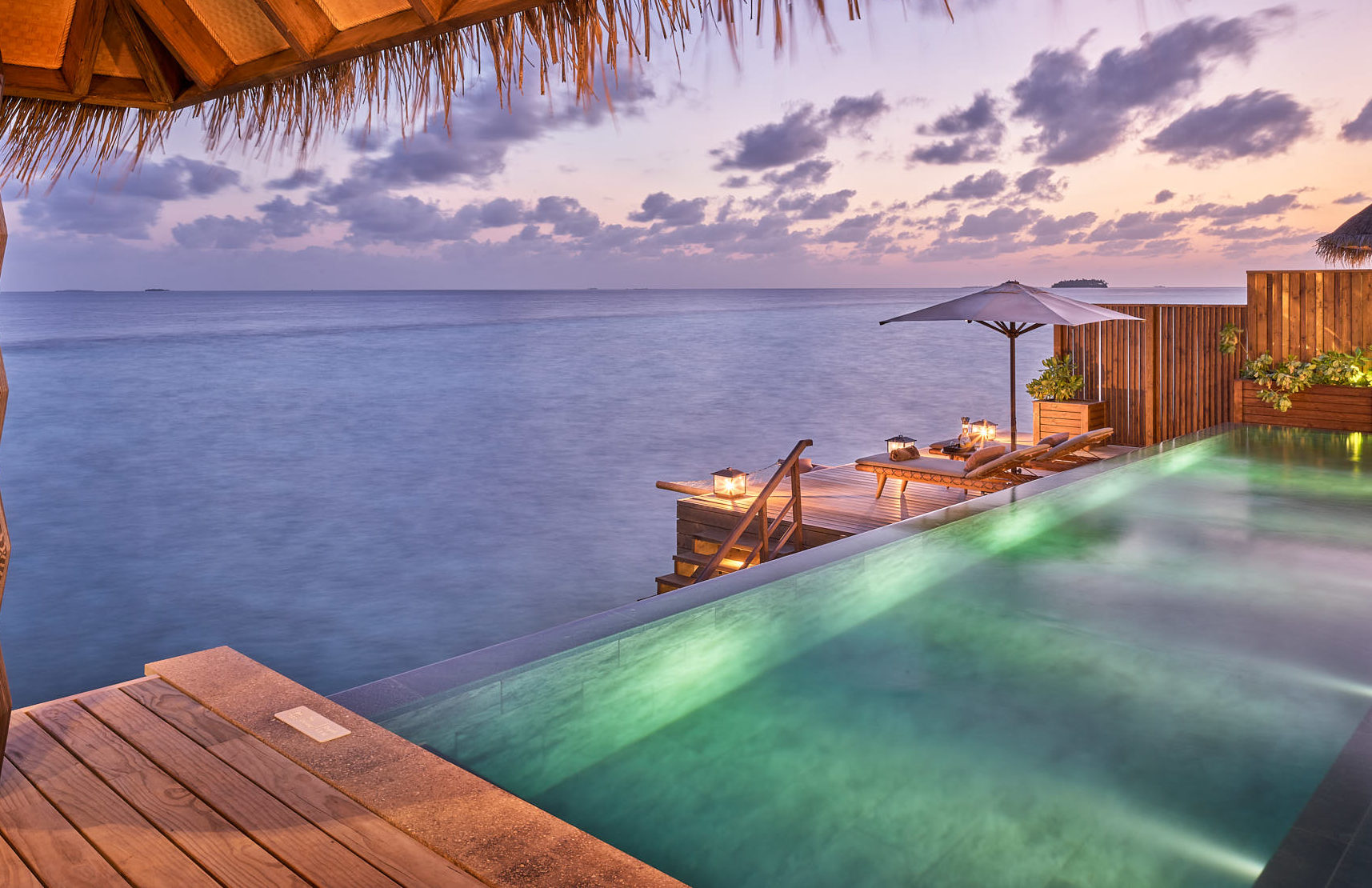Sunset Luxury Water Villa with Pool Outdoor, JOALI Maldives, Maldives