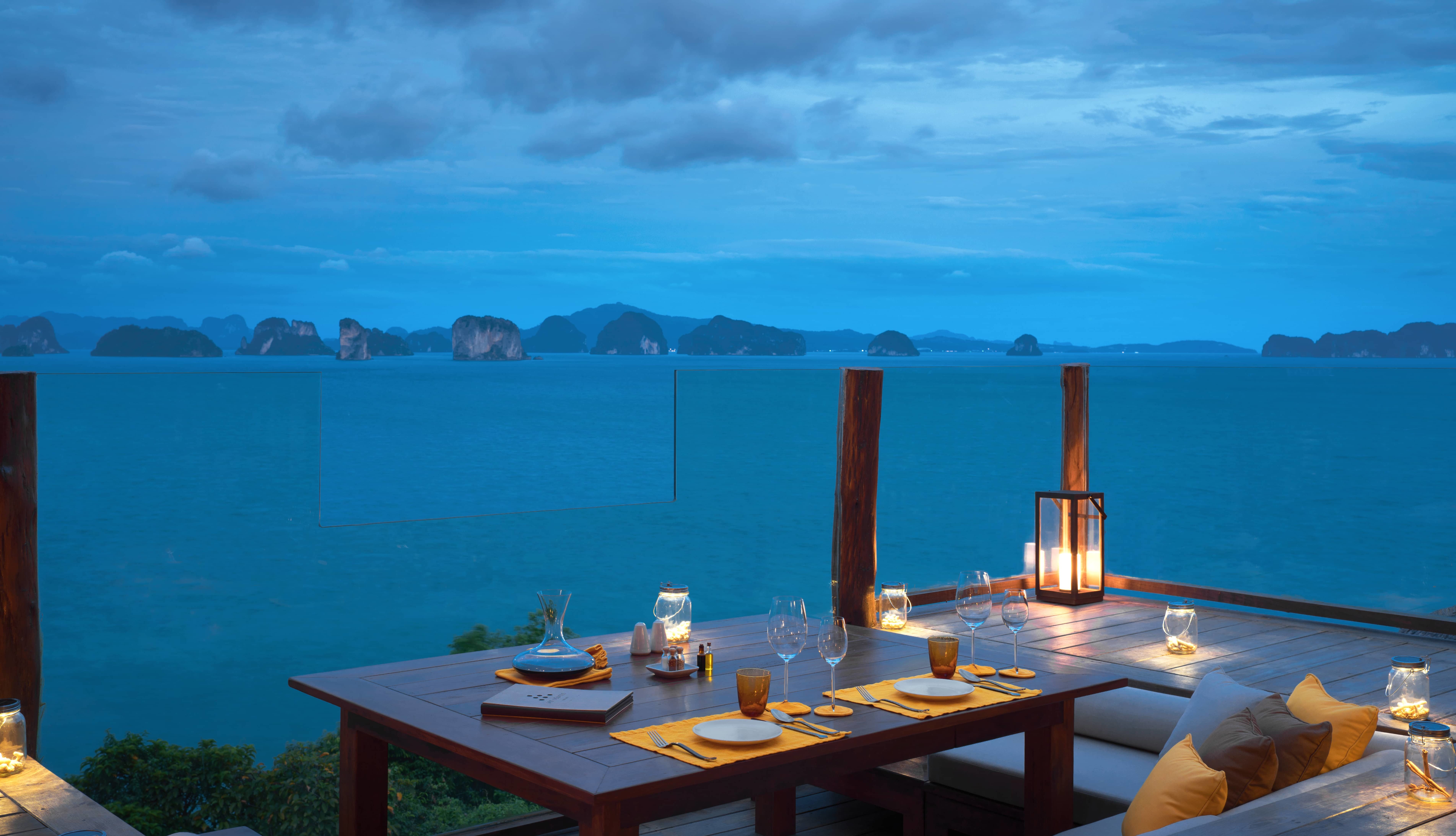 Dining at Six Senses Yao Noi, Thailand