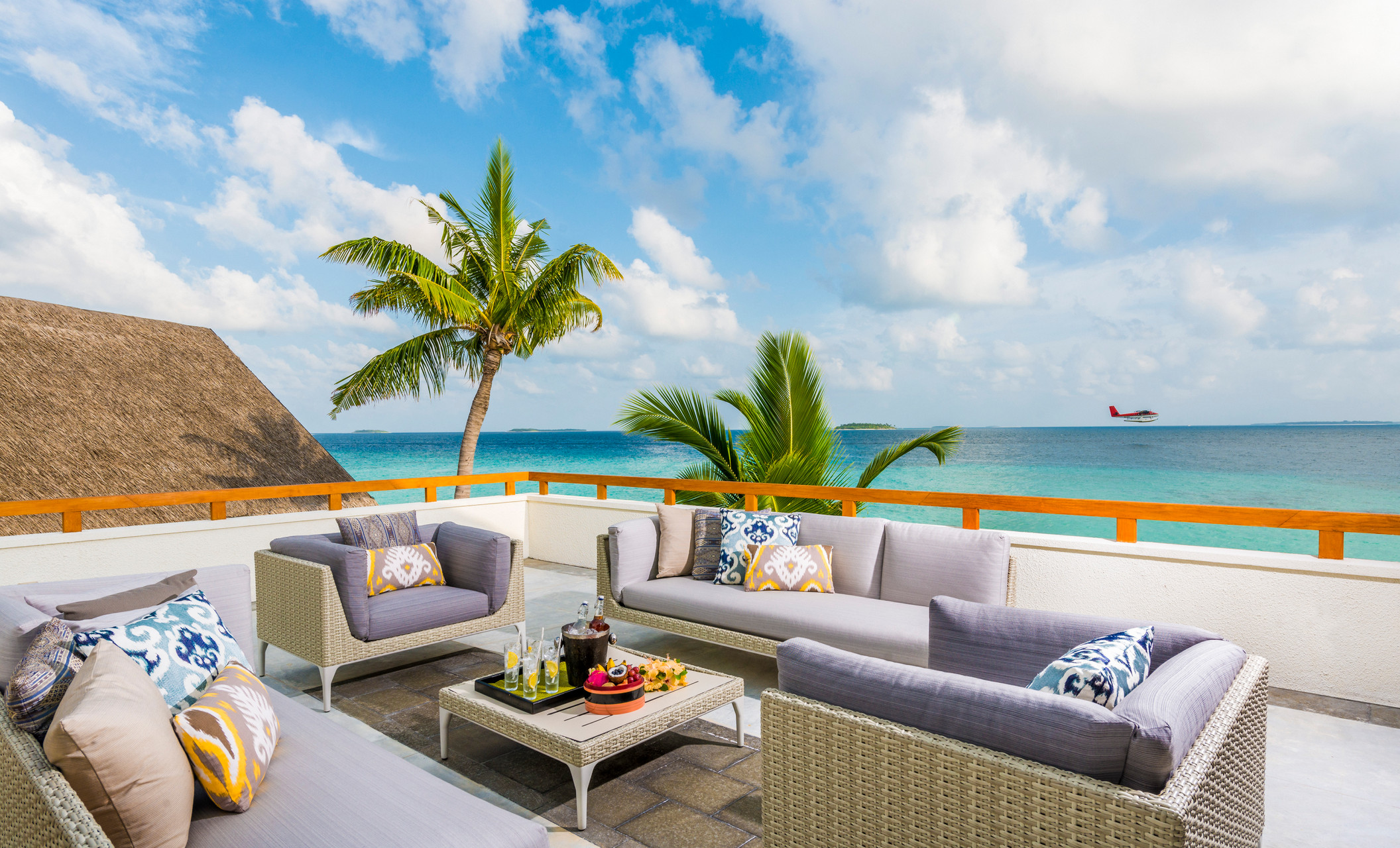 Landaa Estate Terrace, Four Seasons Resort Maldives At Landaa Giraavaru, Maldives