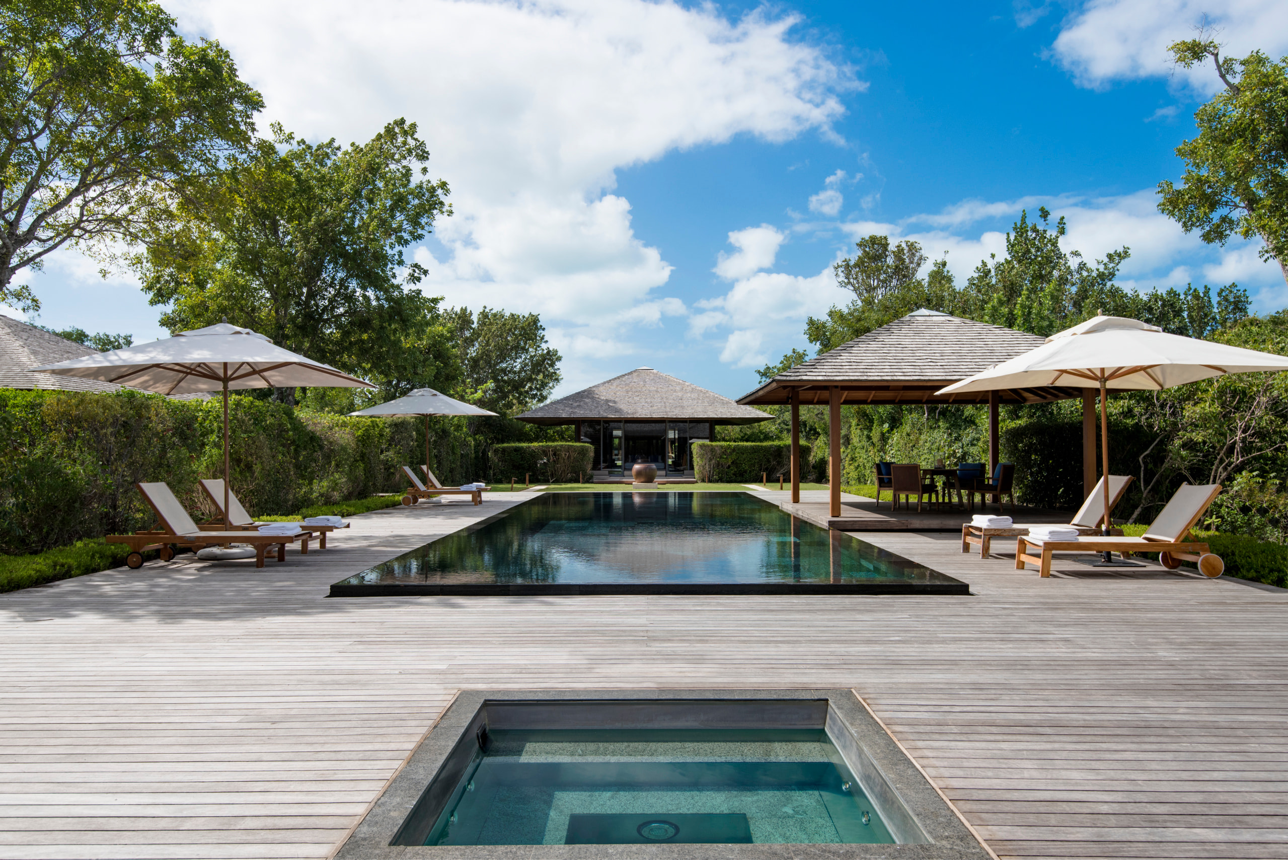 Jacuzzi and Pool, Amanyara, Turks and Caicos