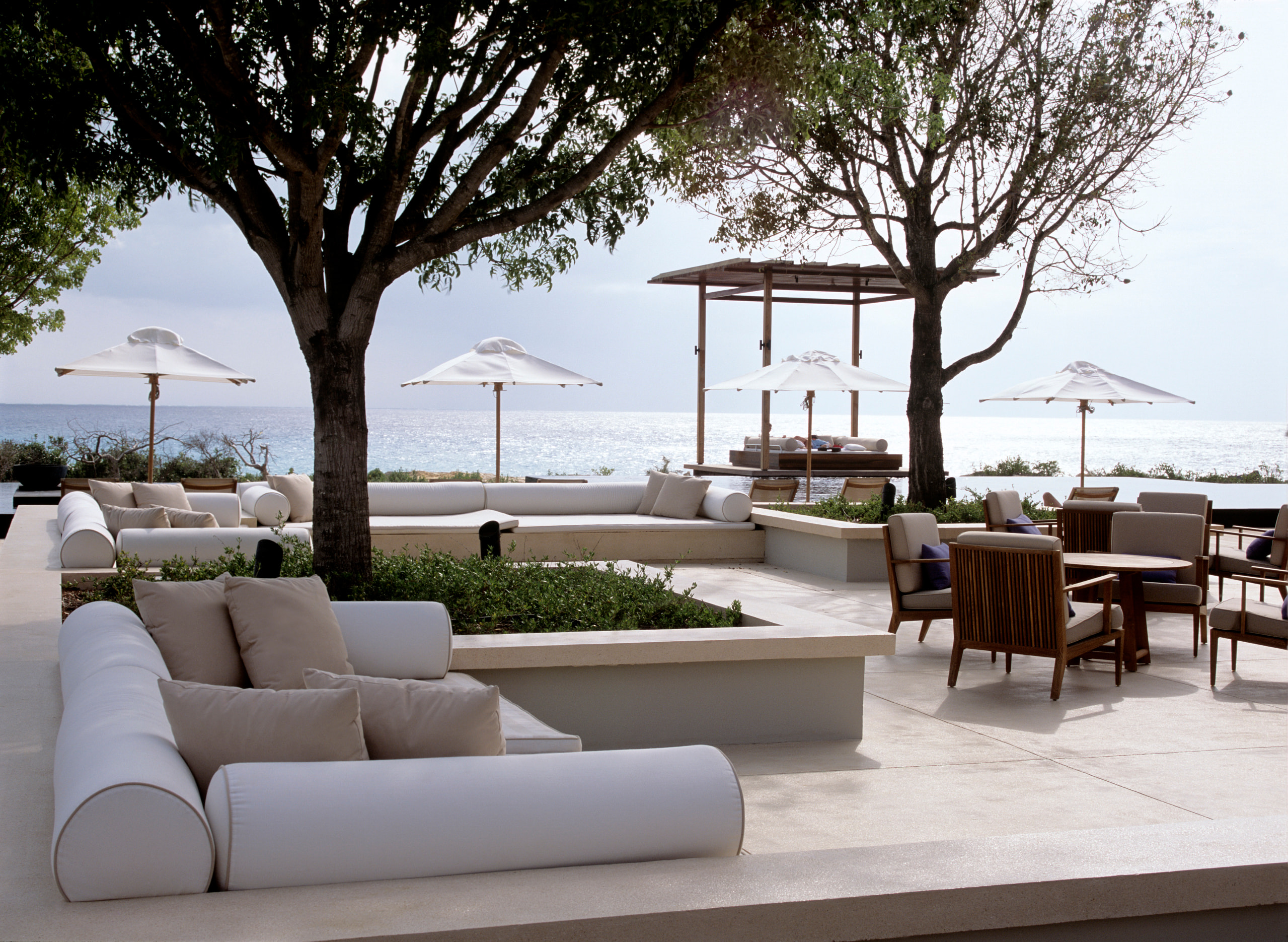 Terrace, Amanyara, Turks and Caicos