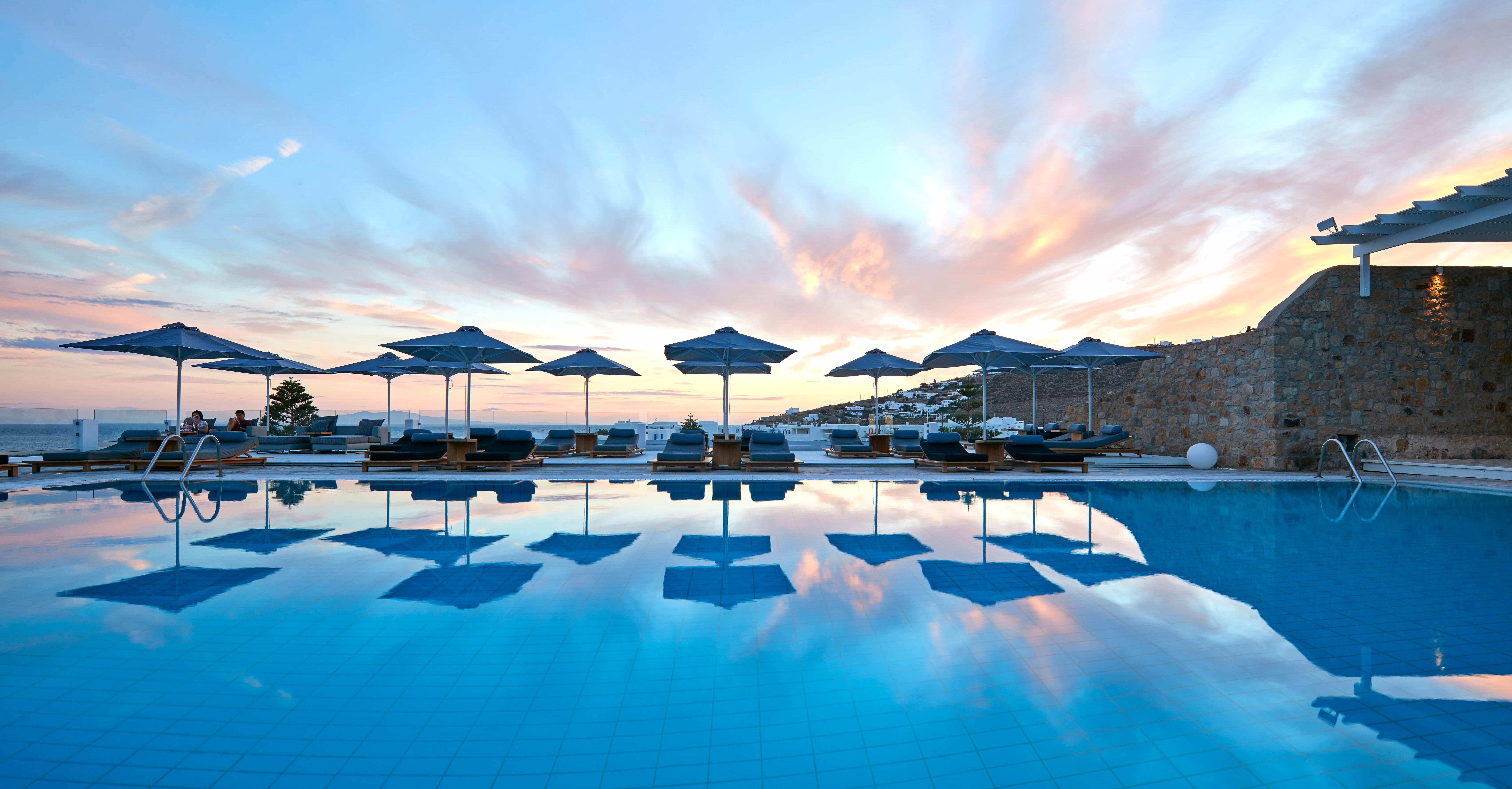 Sunset, Myconian Ambassador, Mykonos