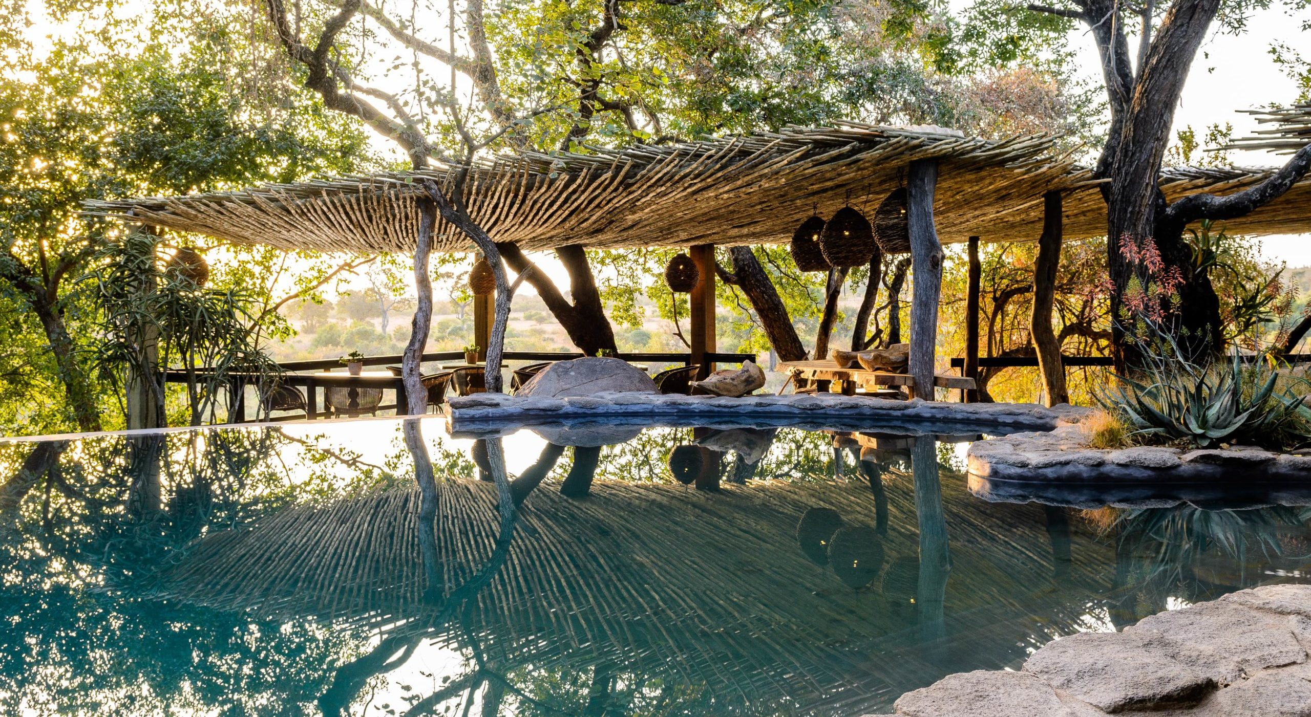 Poolside, Singita Boulders Lodge, South Africa