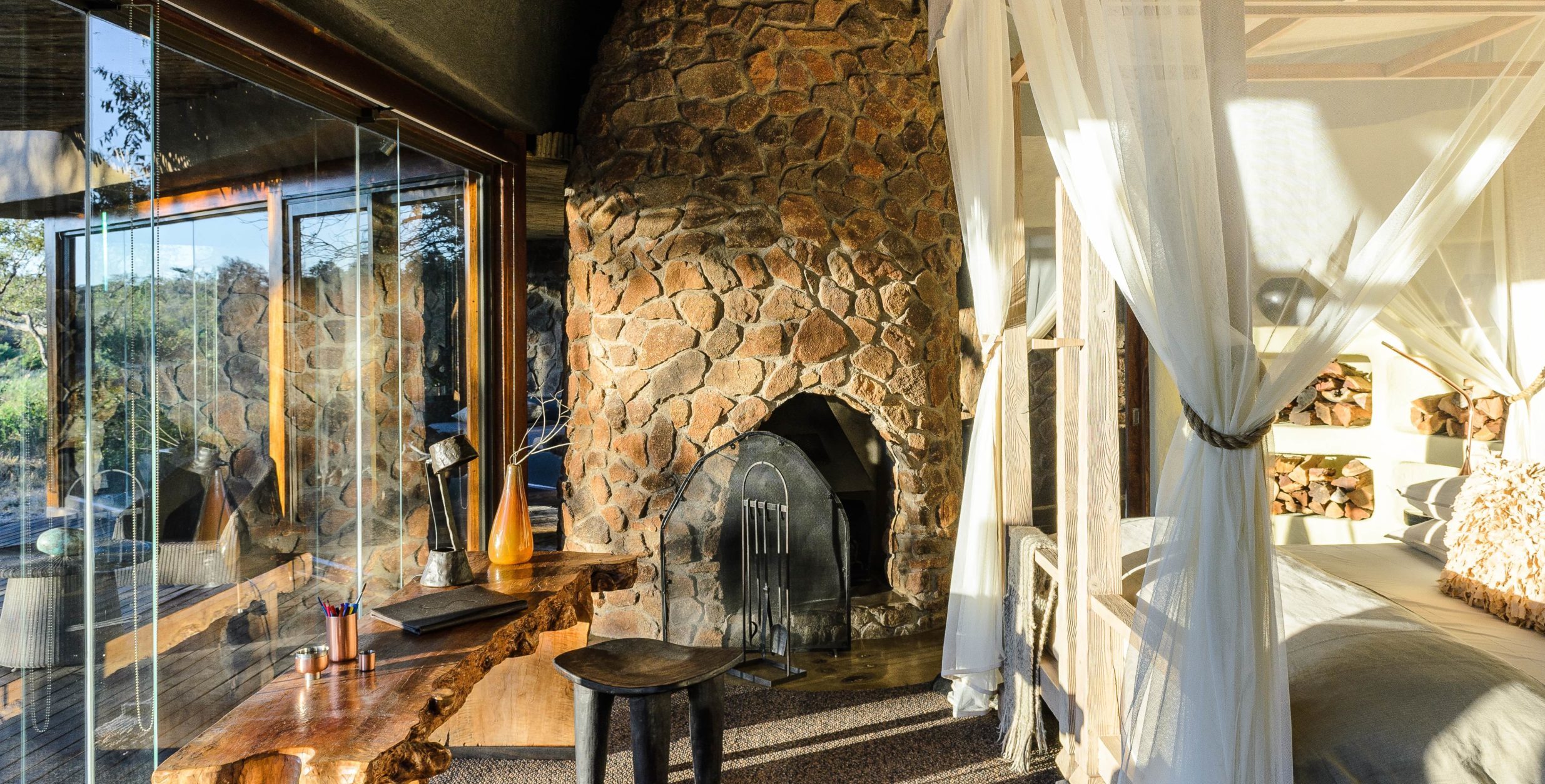 Interior, Singita Boulders Lodge, South Africa