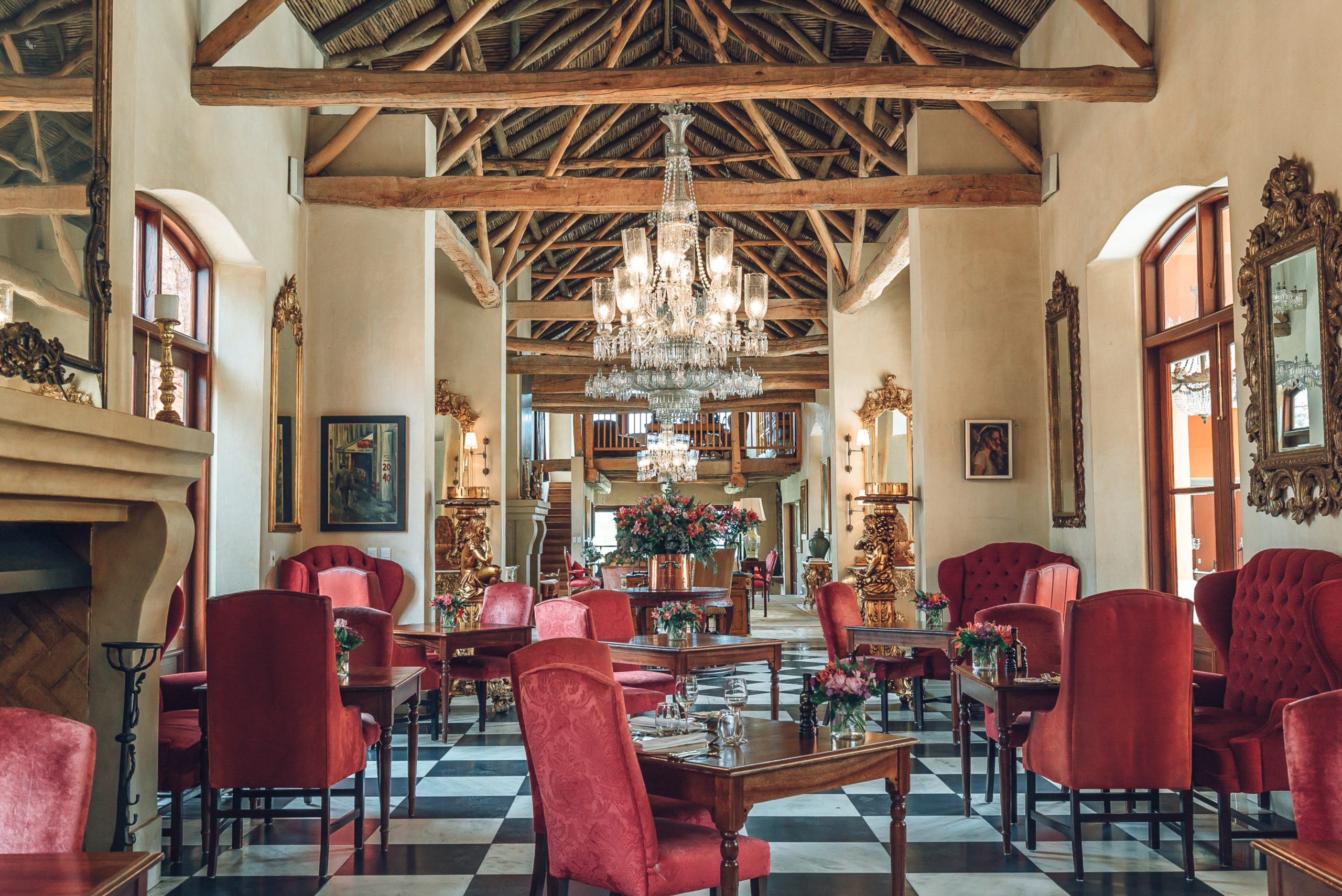 Dining, La Residence, South Africa