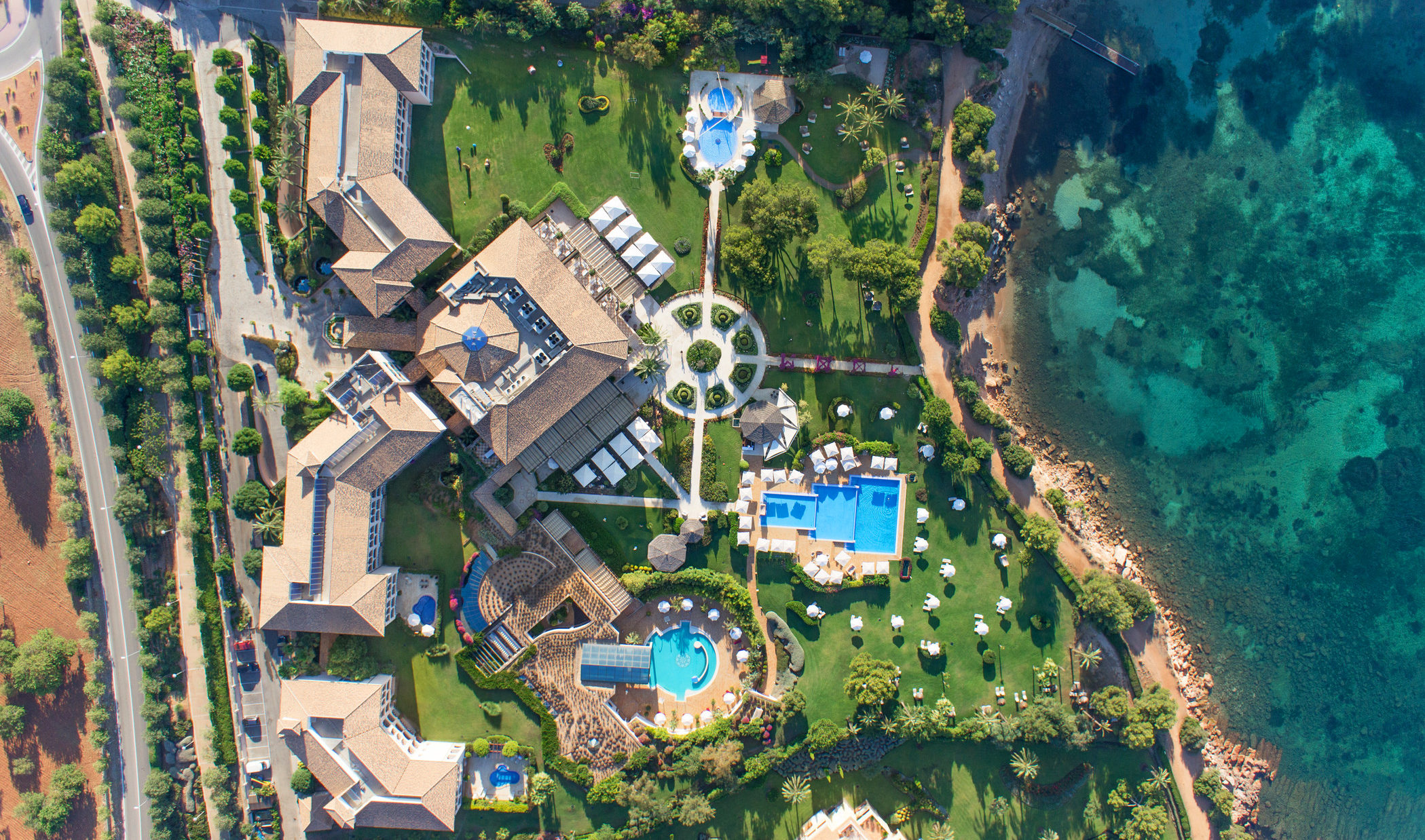Aerial View, The St. Regis Mardavall Mallorca Resort, Spain