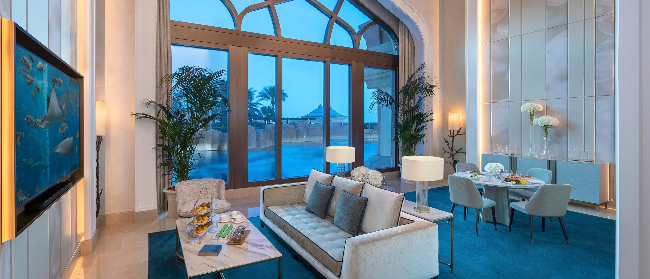 Living Room, Suite, Atlantis, The Palm, Dubai