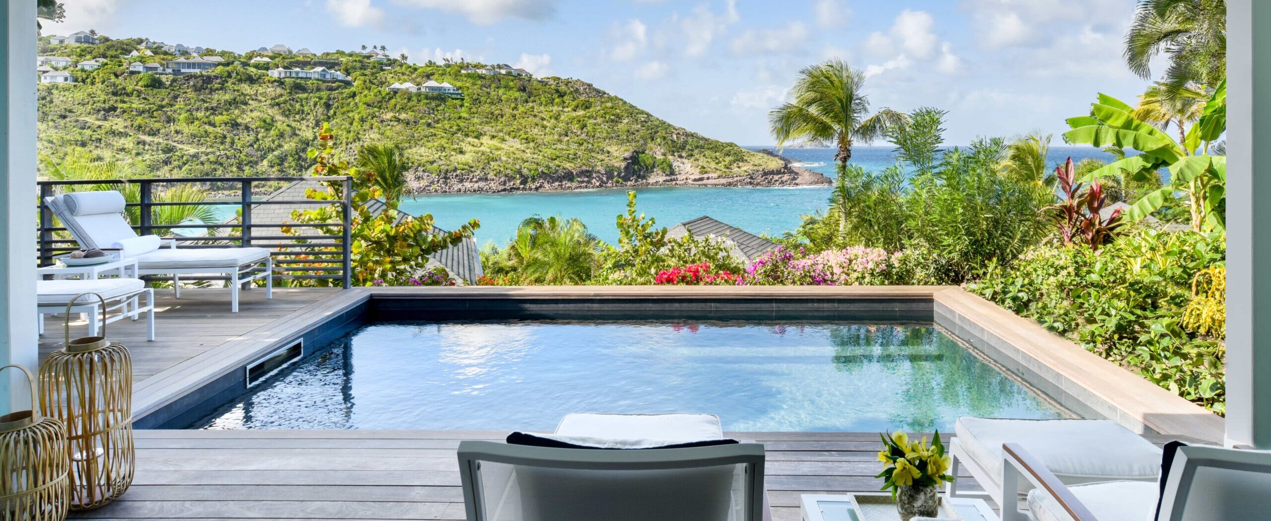Ocean Bay Pool Room, Rosewood Le Guanahani, St Barths