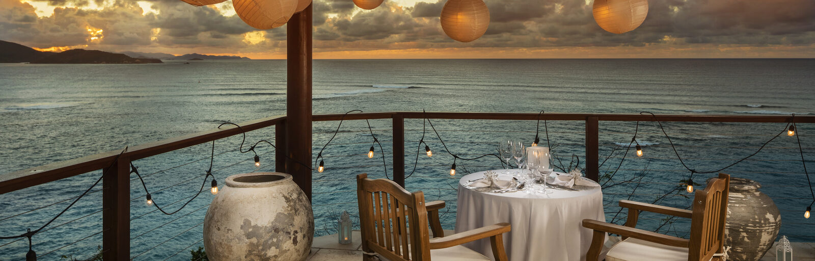 Great House Dining, Necker Island, British Virgin Islands
